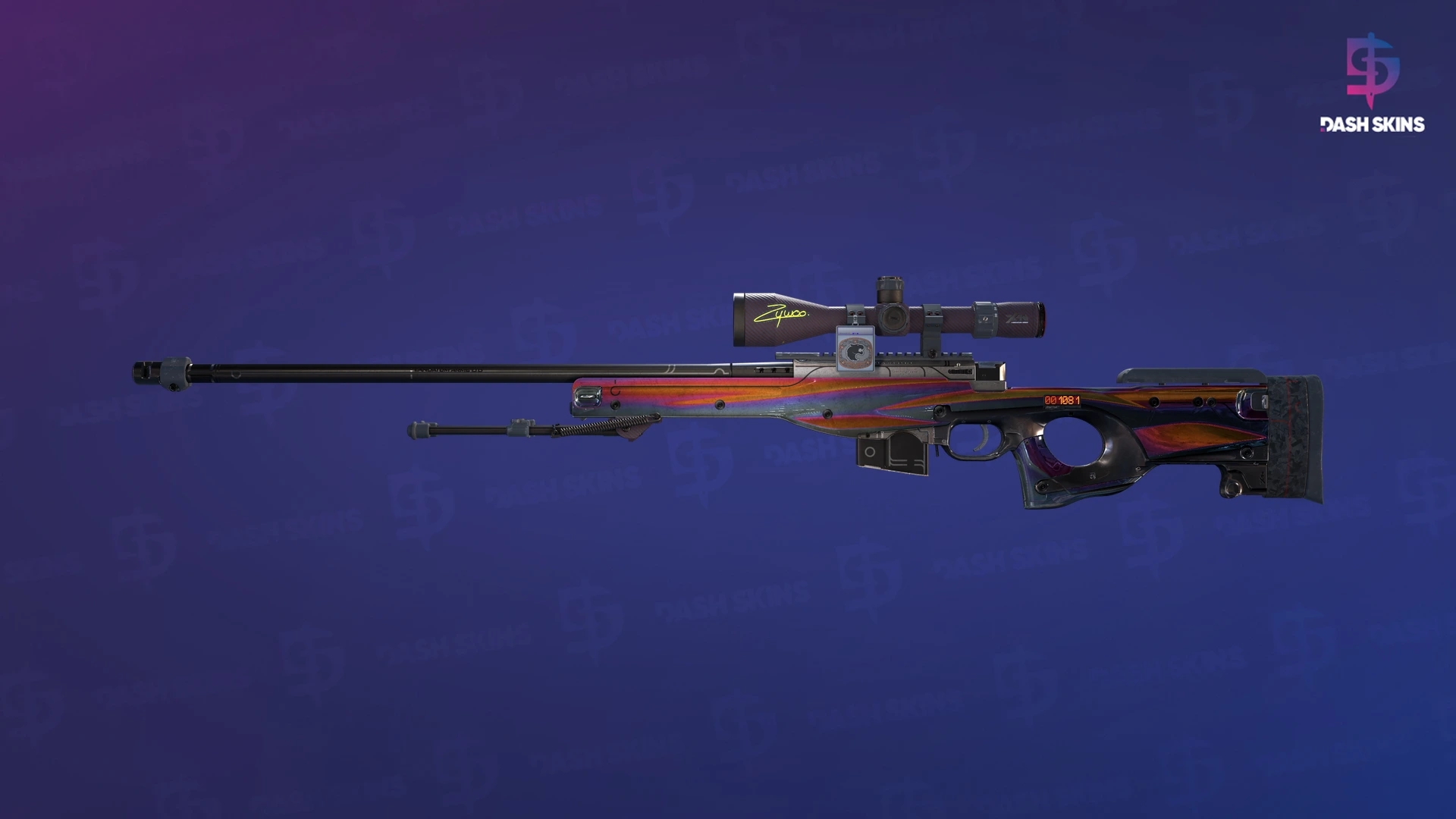 StatTrak™ AWP | Chrome Cannon (Field-Tested) Screenshot Playside