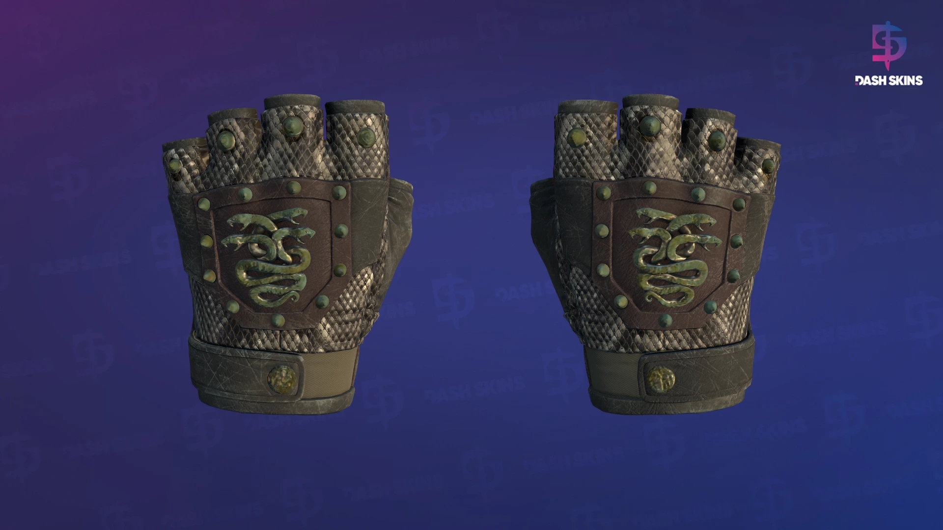 ★ Hydra Gloves | Rattler (Well-Worn) Screenshot Playside