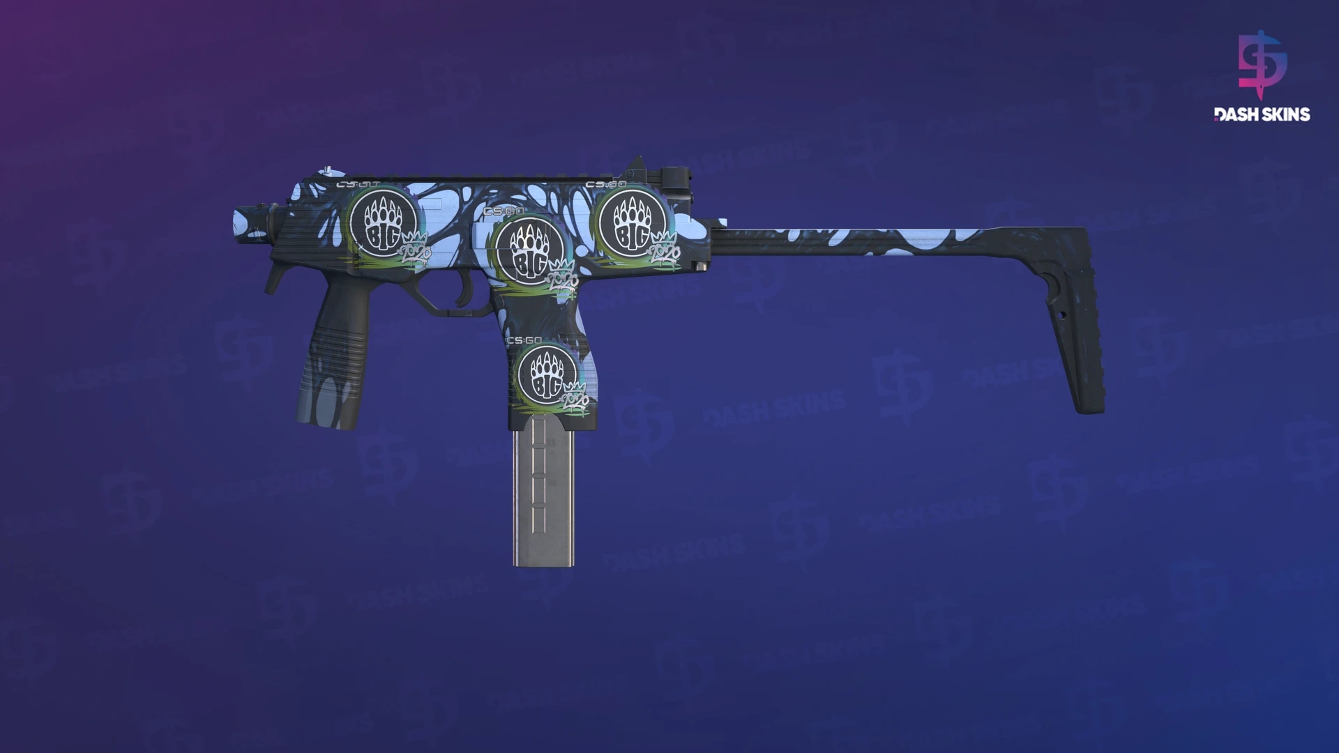 MP9 | Goo (Field-Tested) Screenshot Playside