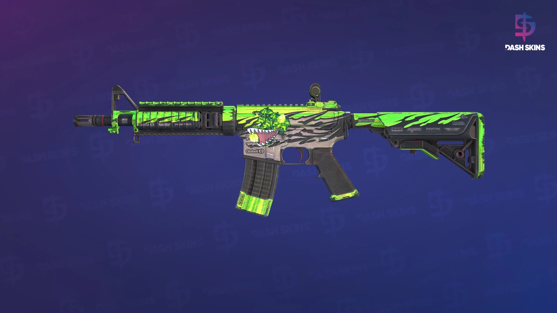 M4A4 | Full Throttle (Battle-Scarred) Screenshot Playside