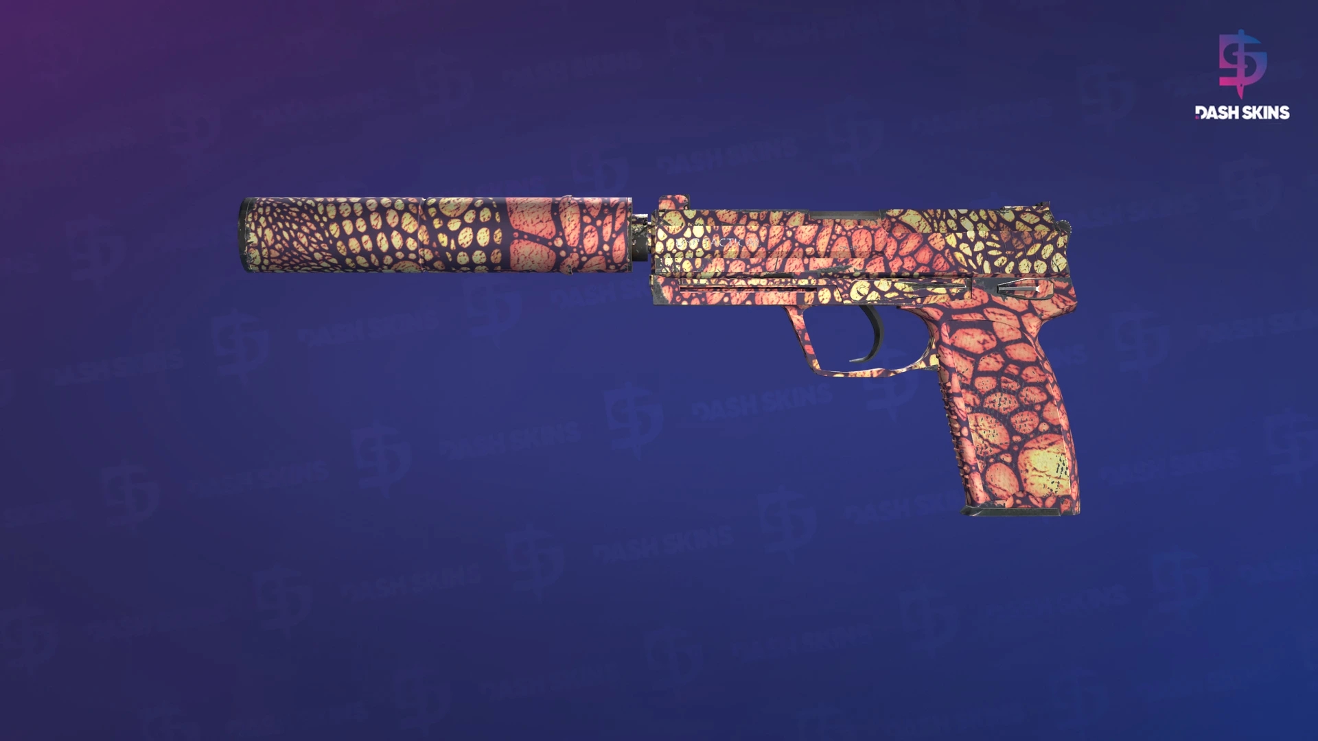 USP-S | Orange Anolis (Minimal Wear) Screenshot Playside