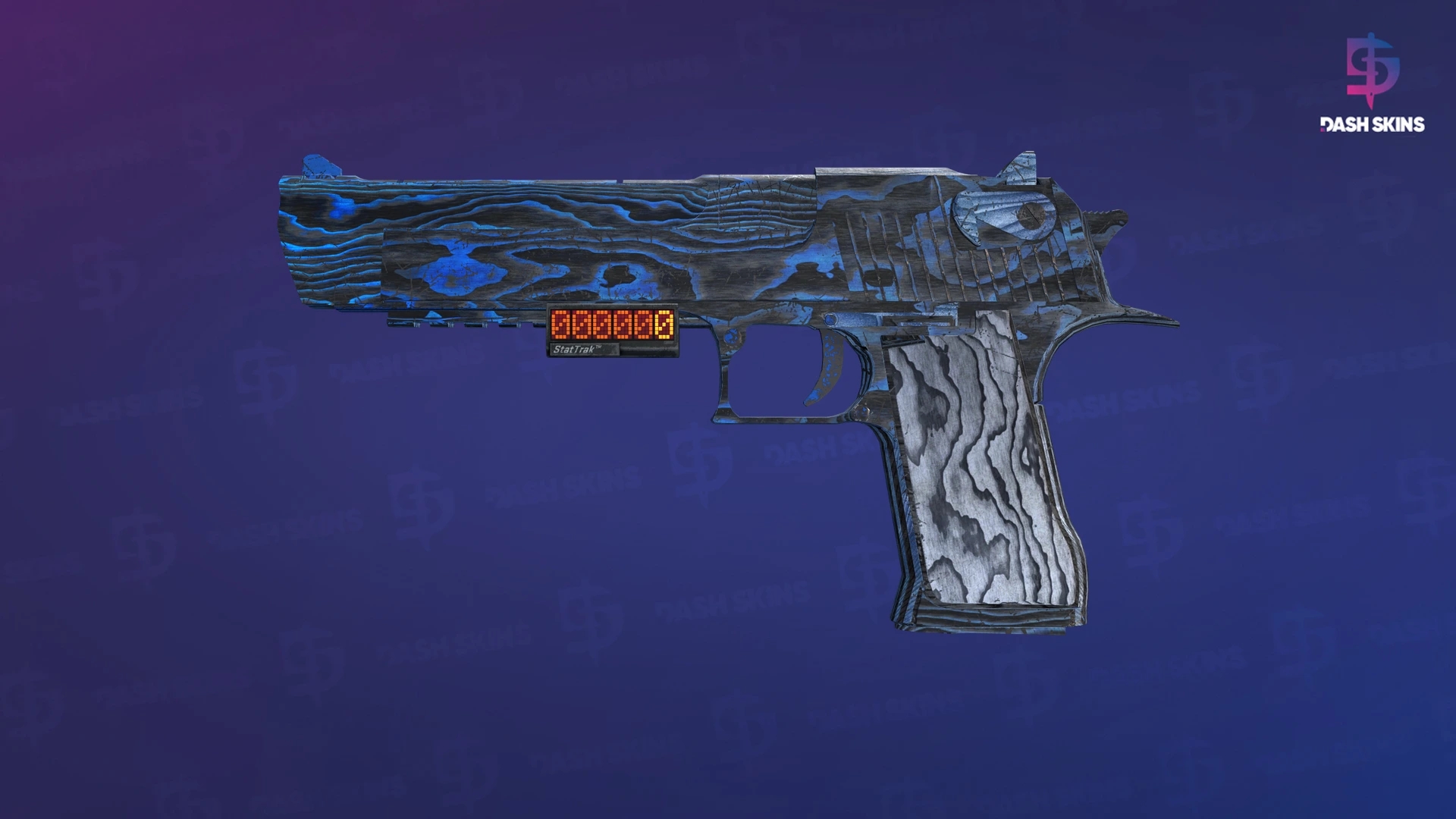 StatTrak™ Desert Eagle | Blue Ply (Battle-Scarred) Screenshot Playside