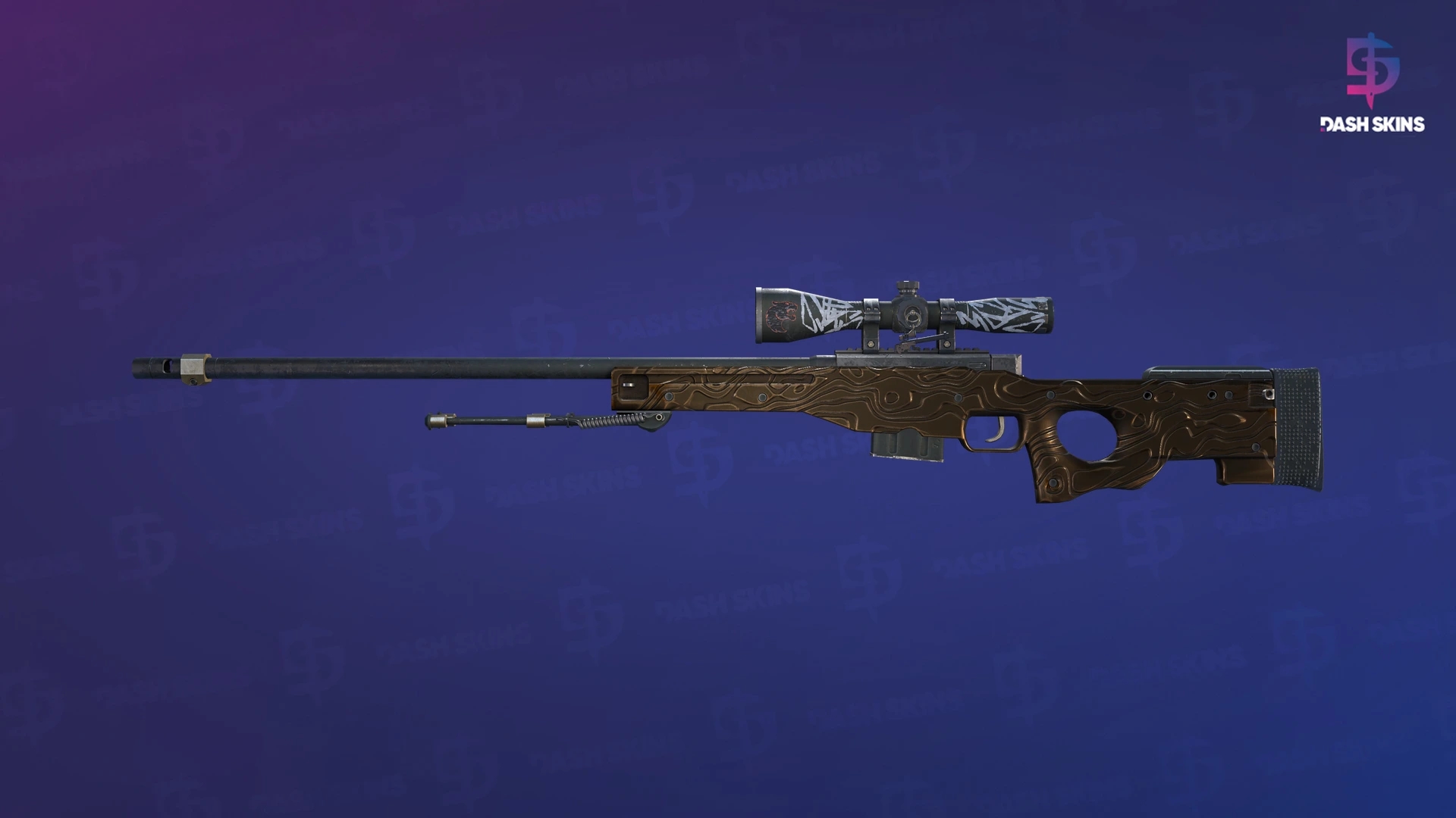 AWP | Black Nile (Battle-Scarred) Screenshot Playside
