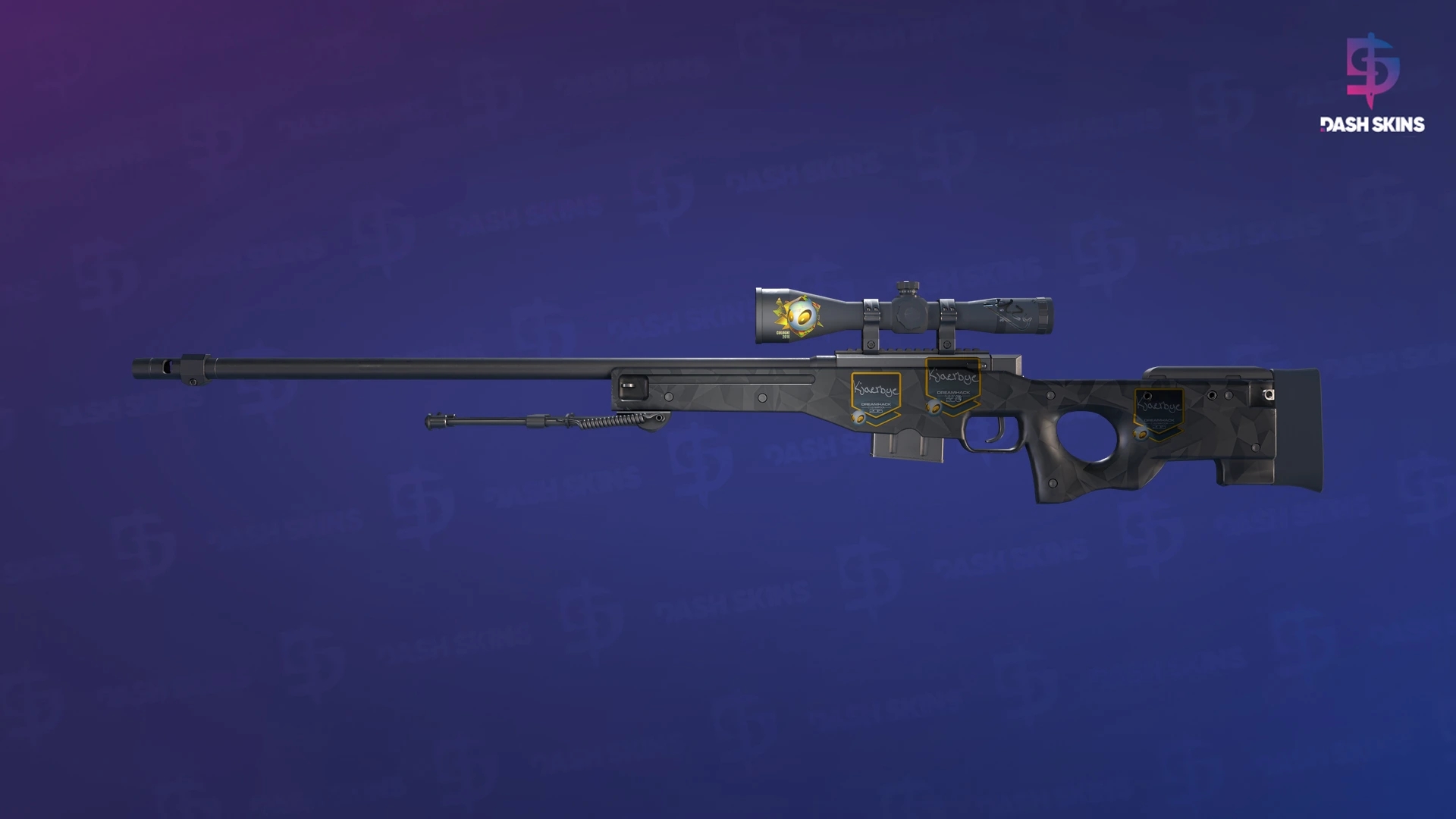 AWP | Graphite (Factory New) Screenshot Playside