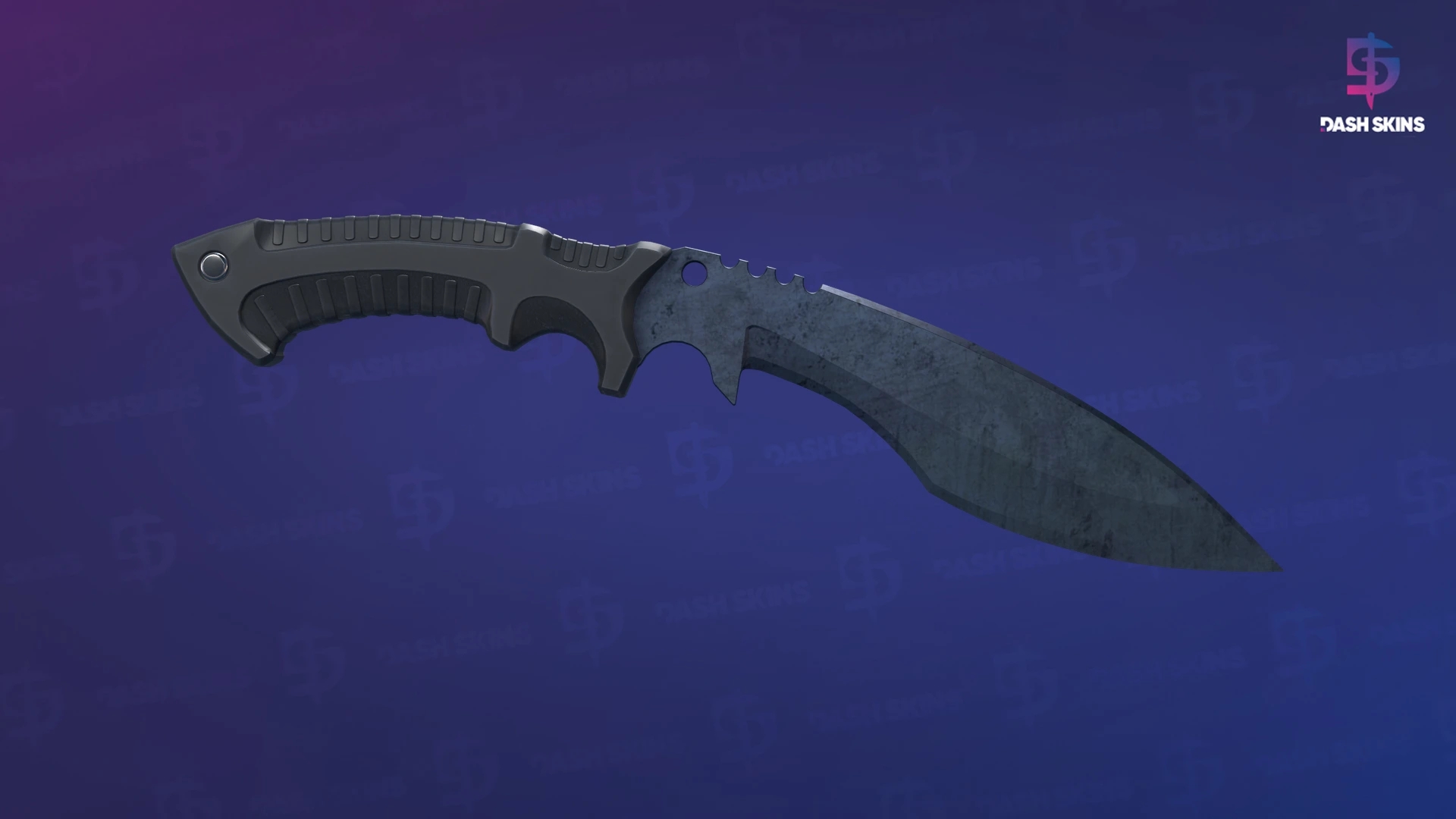 ★ Kukri Knife | Blue Steel (Field-Tested) Screenshot Playside