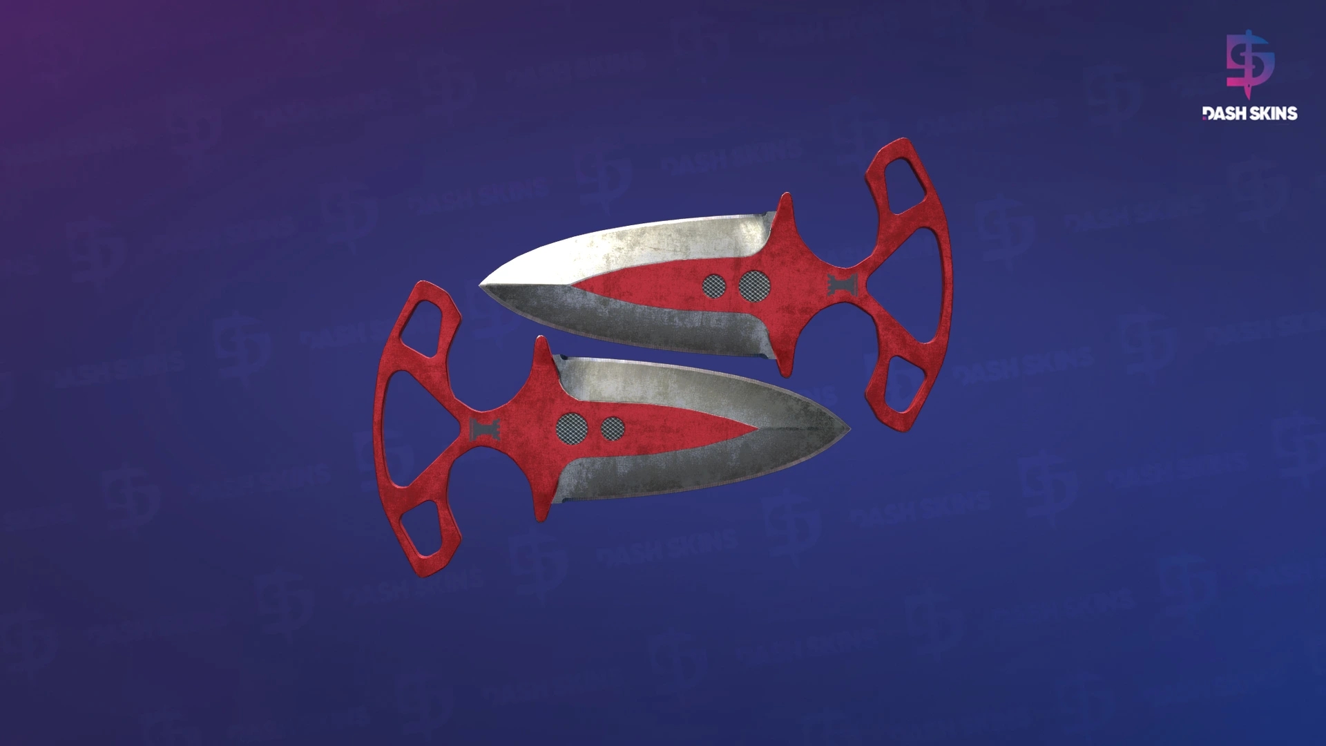 ★ Shadow Daggers | Autotronic (Battle-Scarred) Screenshot Playside