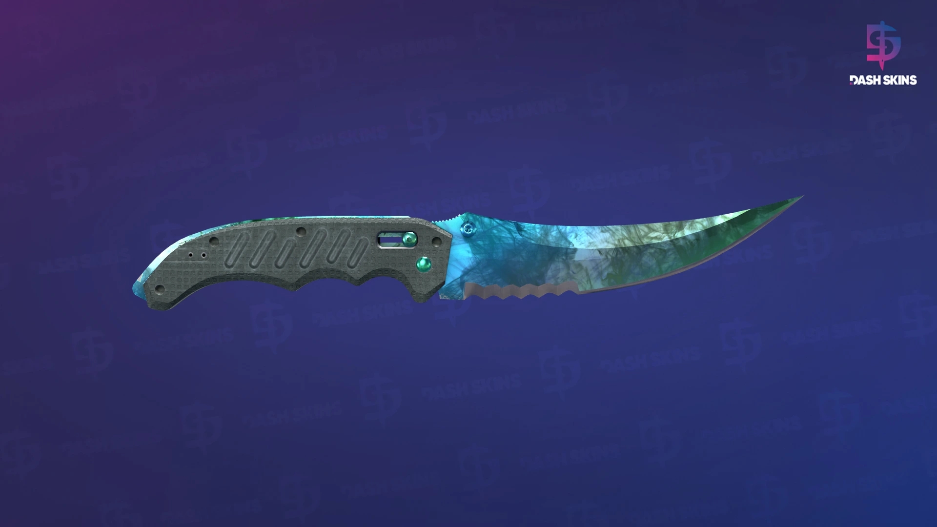 ★ Flip Knife | Gamma Doppler (Factory New) - Phase 3 Screenshot Playside