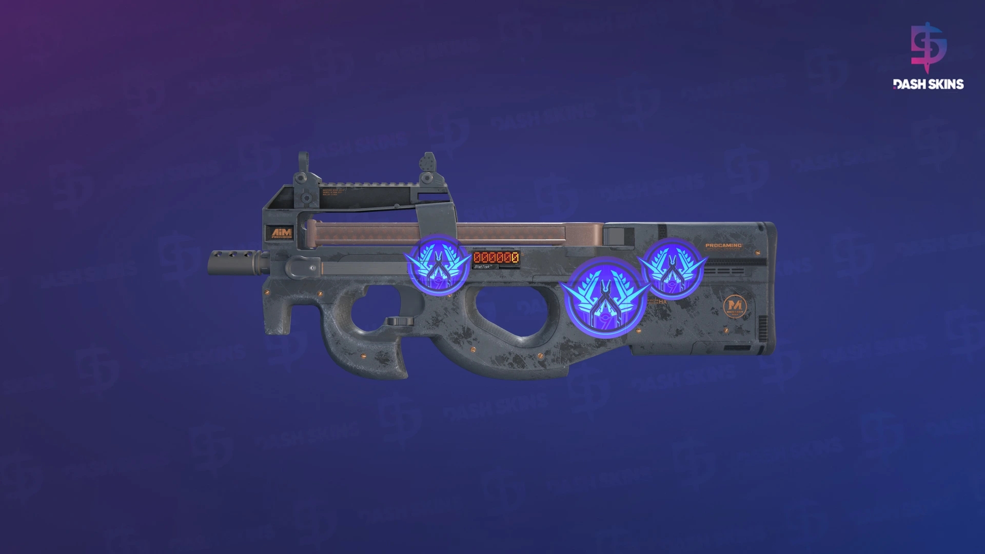 StatTrak™ P90 | Elite Build (Battle-Scarred) Screenshot Playside