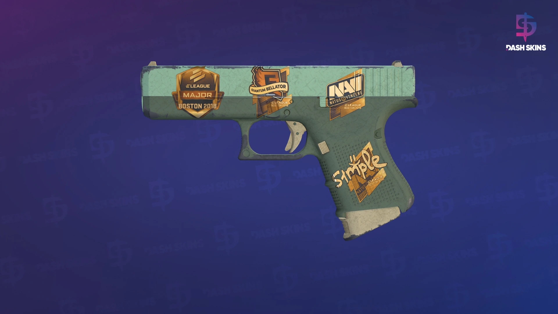 Souvenir Glock-18 | Groundwater (Field-Tested) Screenshot Playside