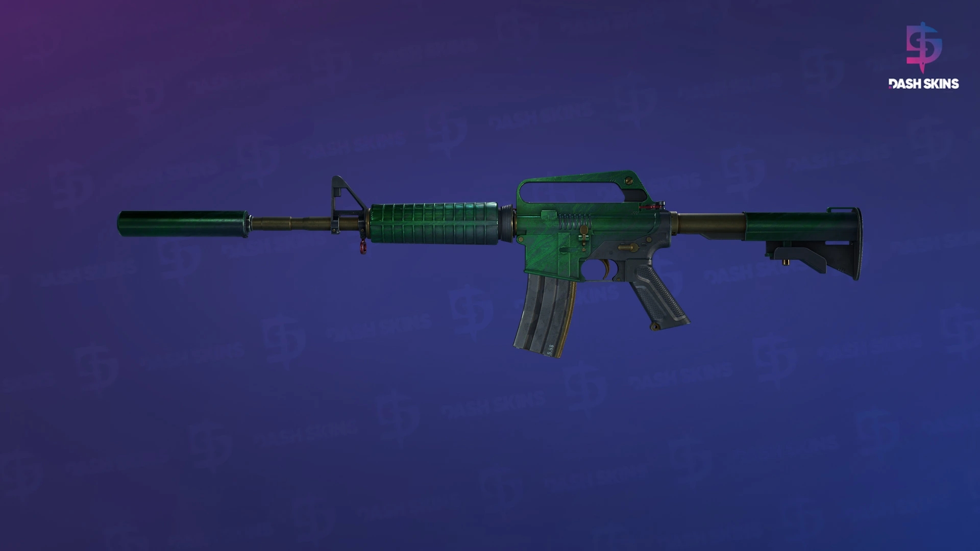 M4A1-S | Electrum (Battle-Scarred) Screenshot Playside