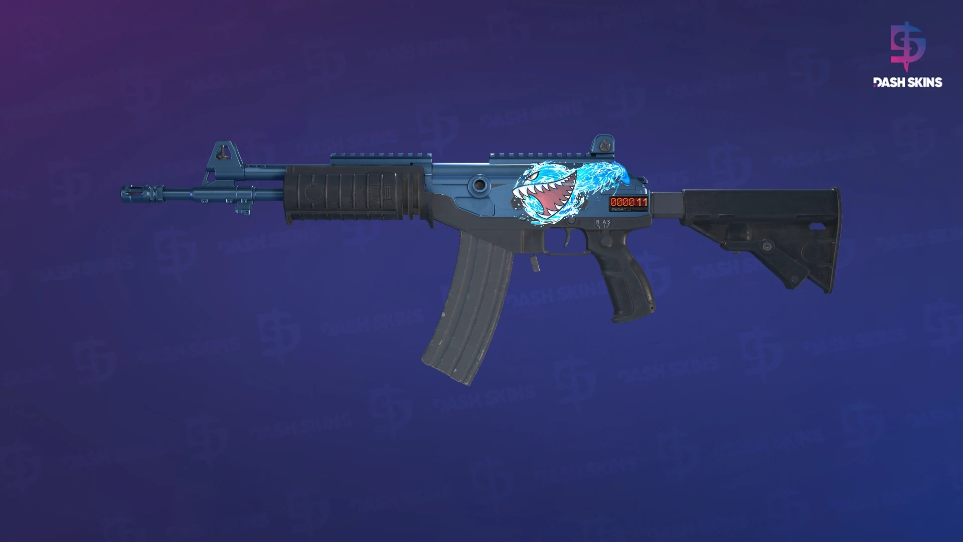 StatTrak™ Galil AR | Blue Titanium (Factory New) Screenshot Playside