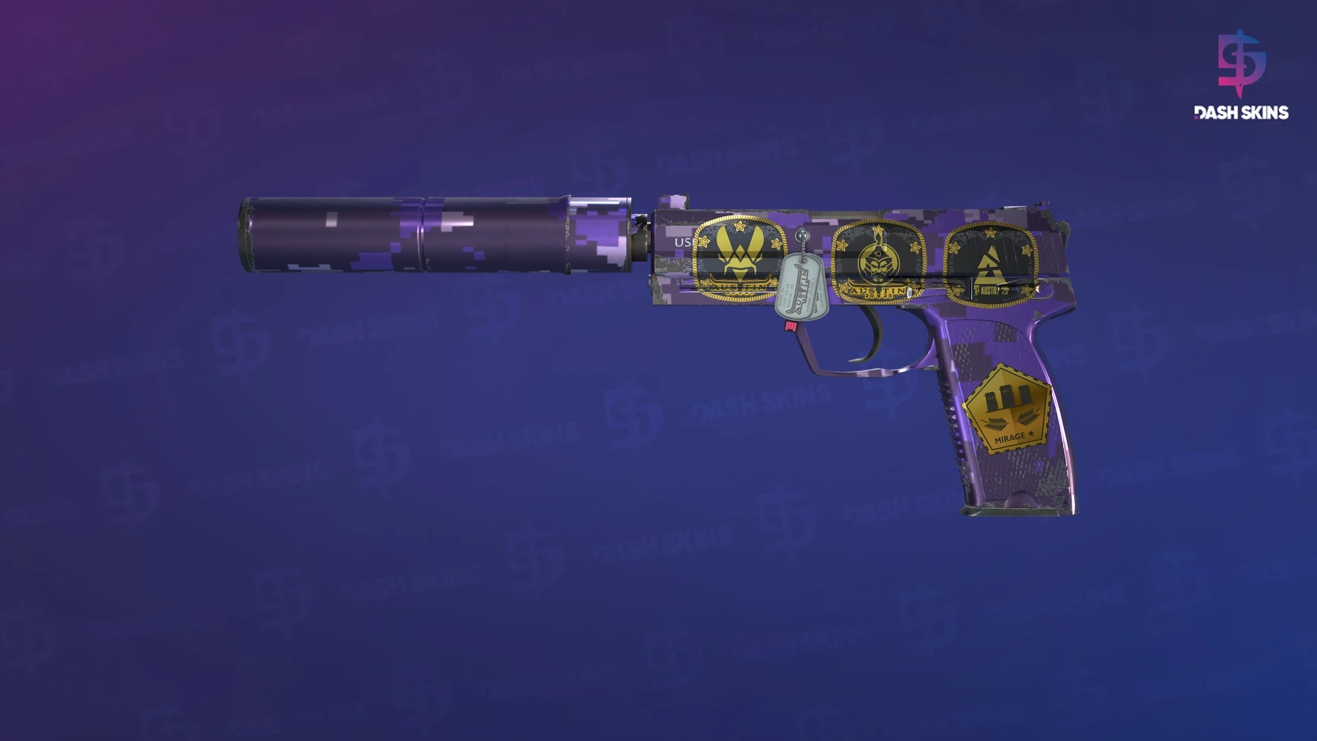 Souvenir USP-S | Purple DDPAT (Field-Tested) Screenshot Playside