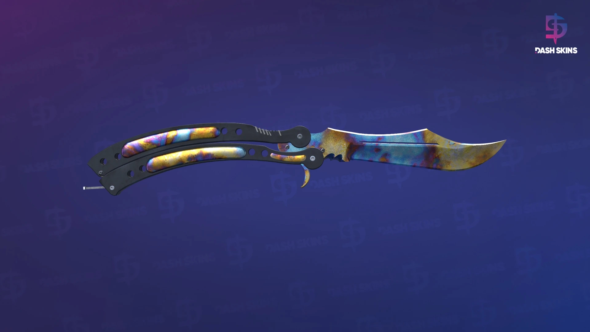 ★ Butterfly Knife | Case Hardened (Field-Tested) Screenshot Playside
