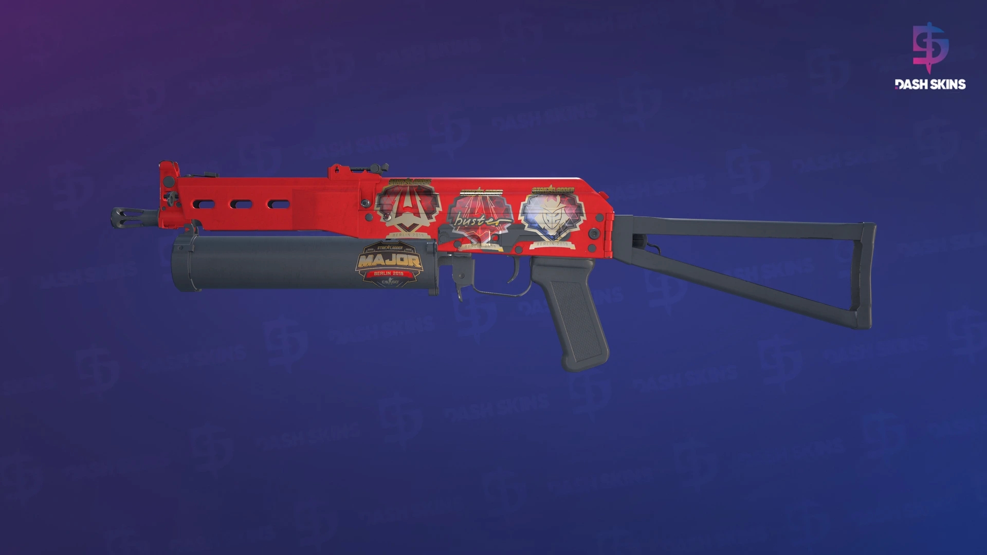 Souvenir PP-Bizon | Candy Apple (Minimal Wear) Screenshot Playside