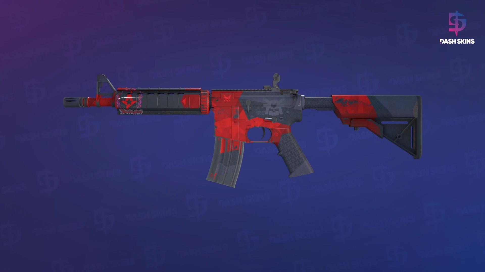 M4A4 | Evil Daimyo (Field-Tested) Screenshot Playside