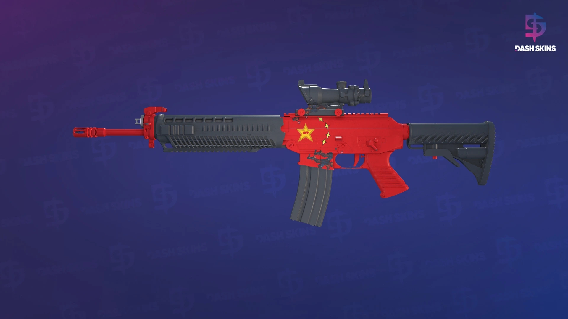 SG 553 | Candy Apple (Factory New) Screenshot Playside