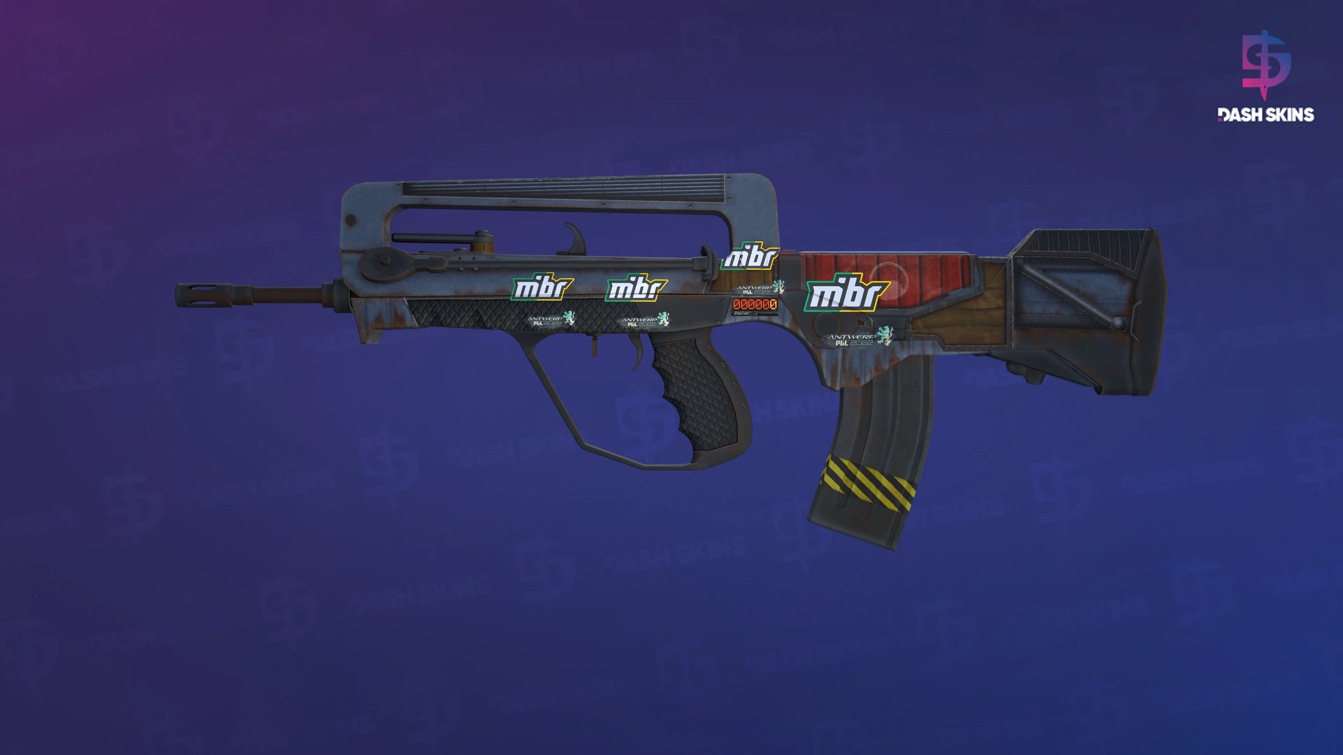 StatTrak™ FAMAS | Decommissioned (Field-Tested) Screenshot Playside