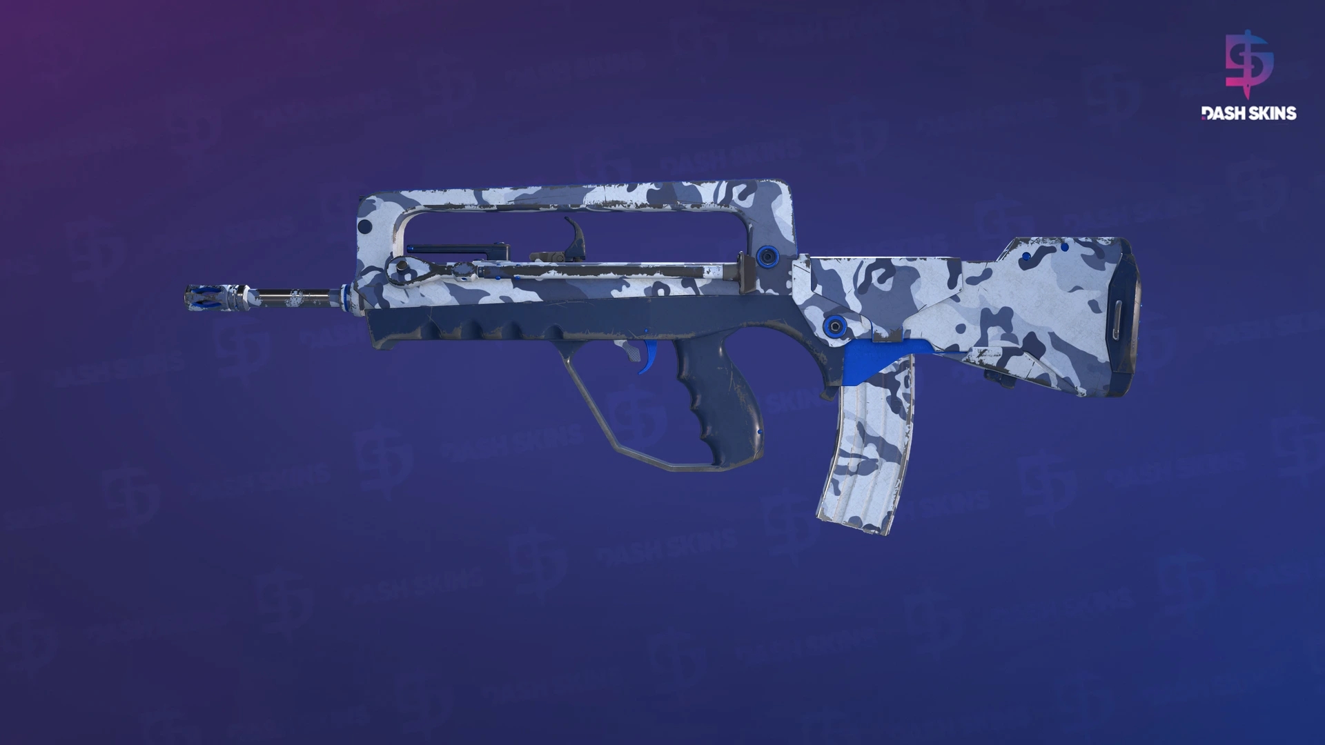FAMAS | Yeti Camo (Field-Tested) Screenshot Playside