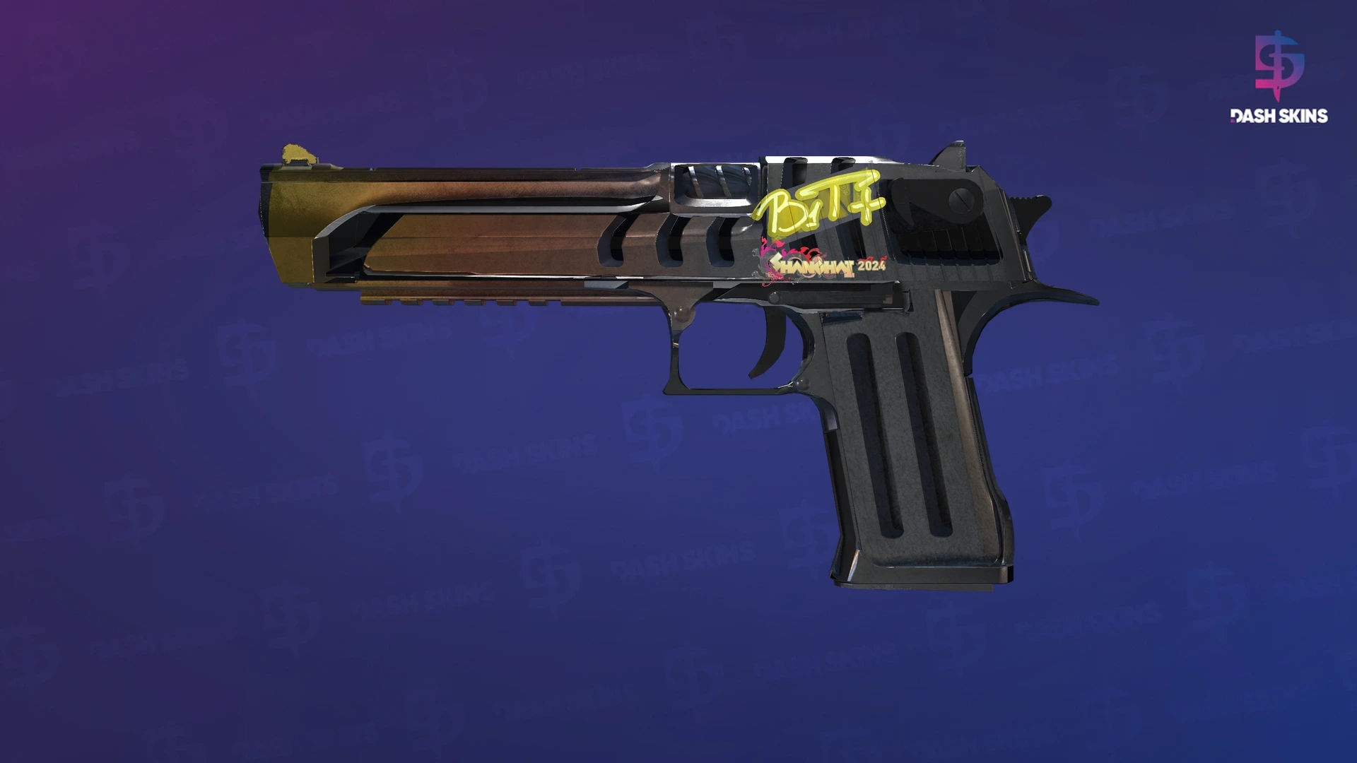 Desert Eagle | Light Rail (Battle-Scarred) Screenshot Playside