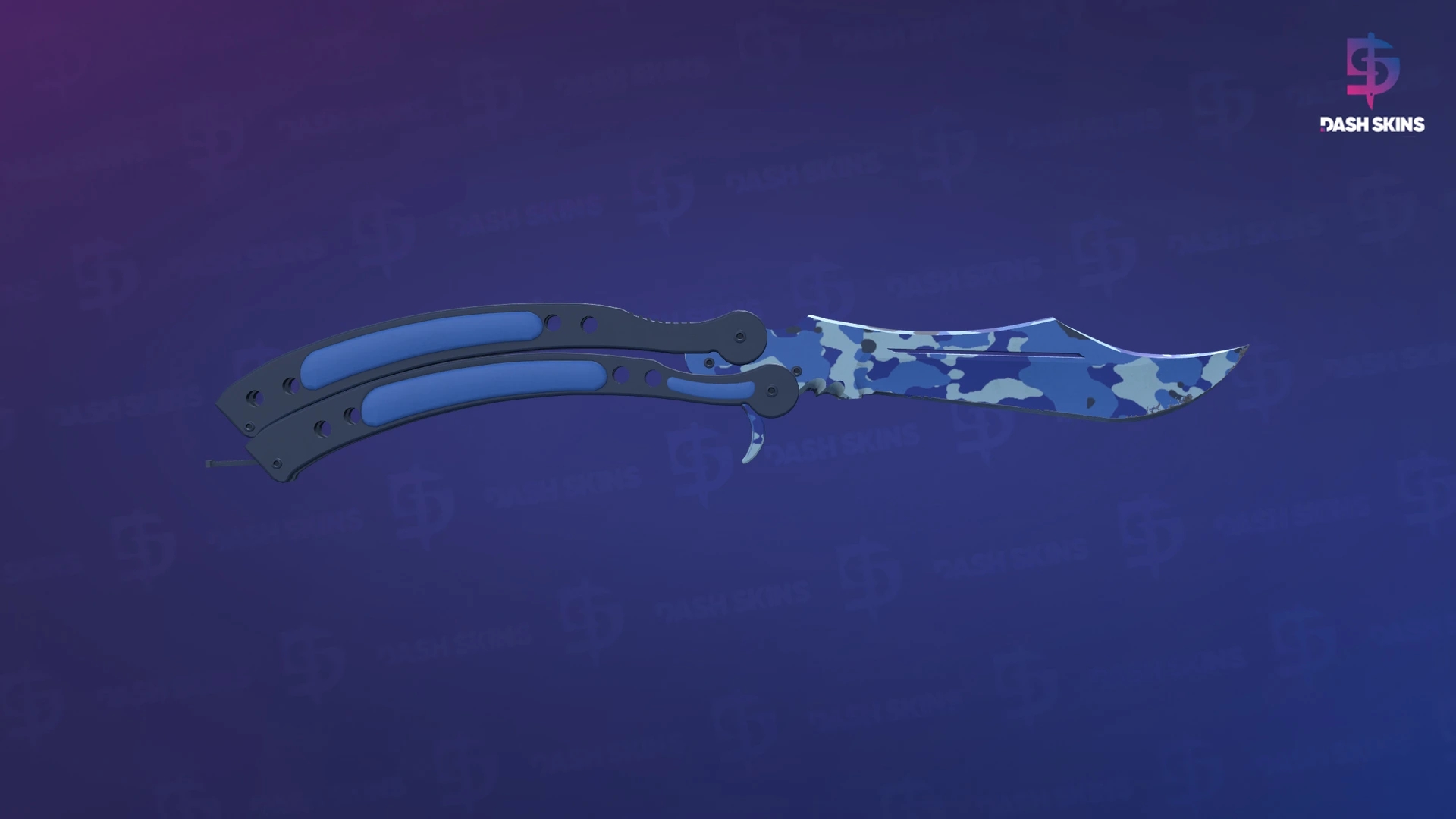 ★ Butterfly Knife | Bright Water (Minimal Wear) Screenshot Playside