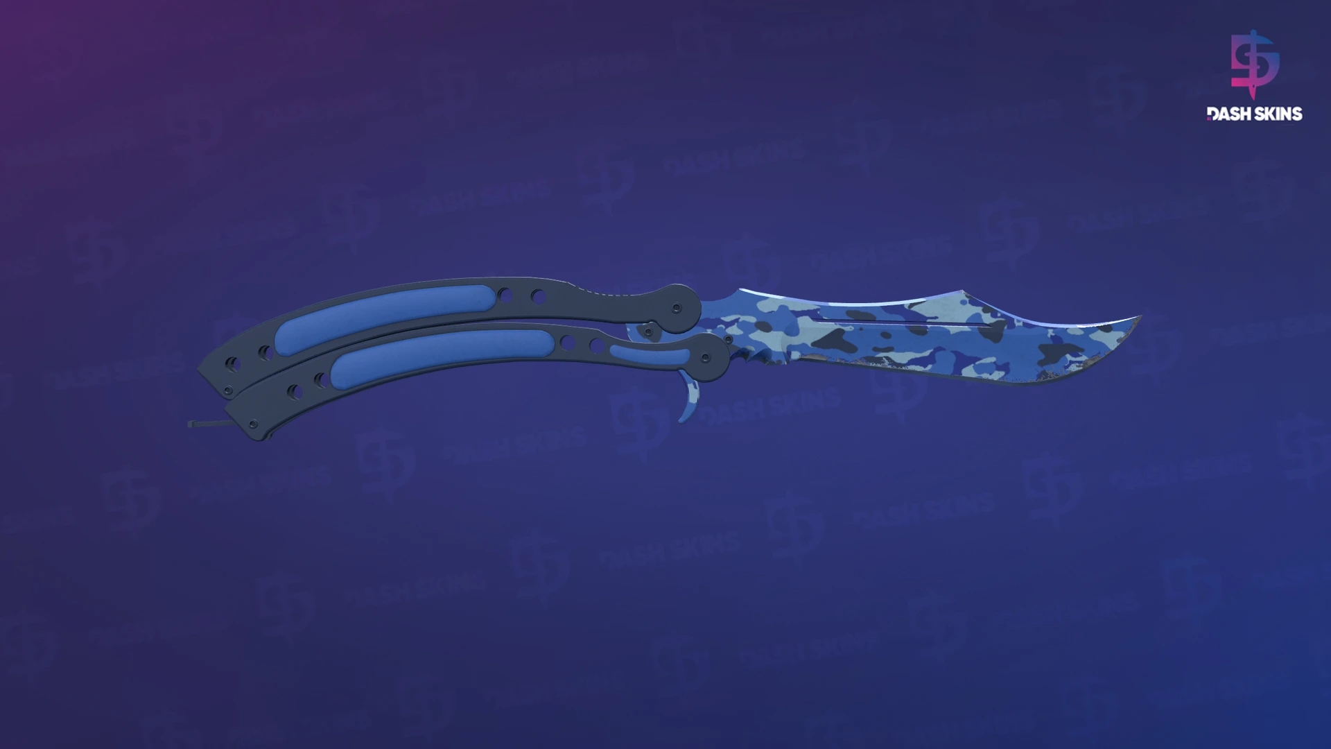 ★ Butterfly Knife | Bright Water (Field-Tested) Screenshot Playside