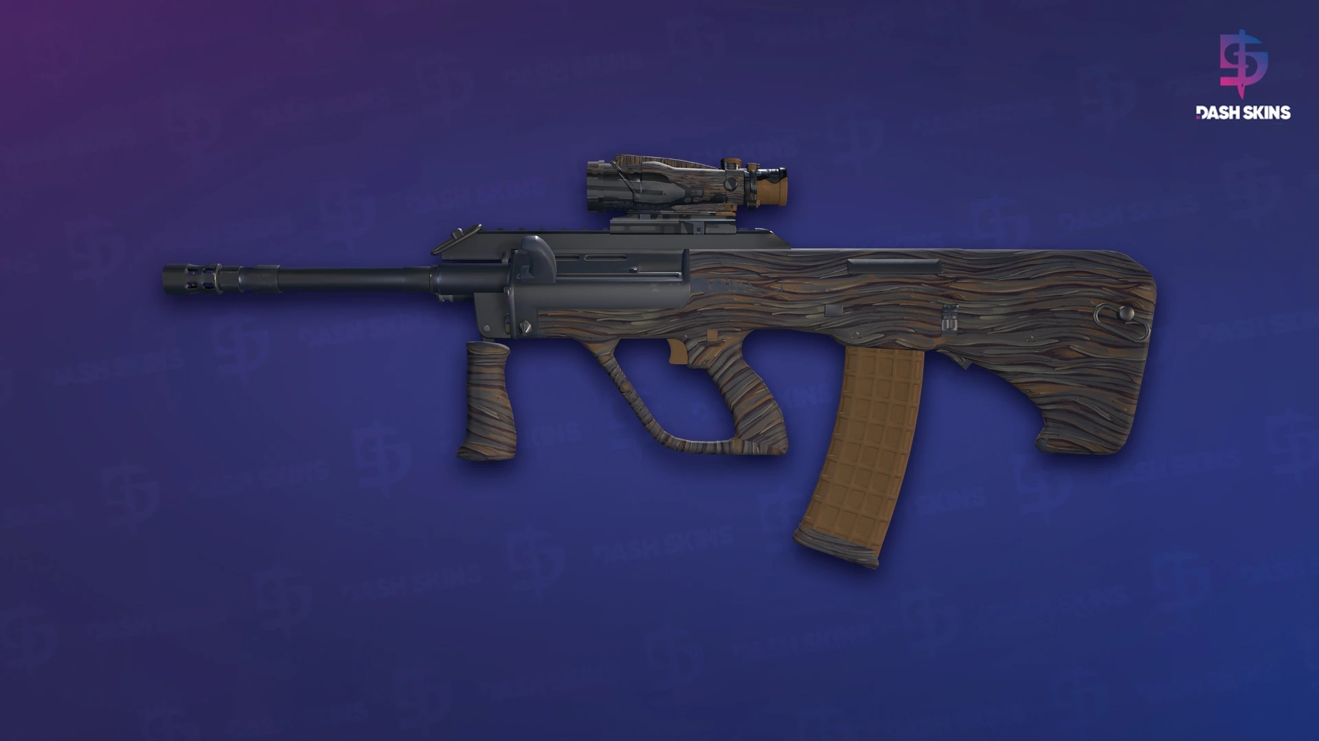 Souvenir AUG | Spalted Wood (Factory New) Screenshot Playside