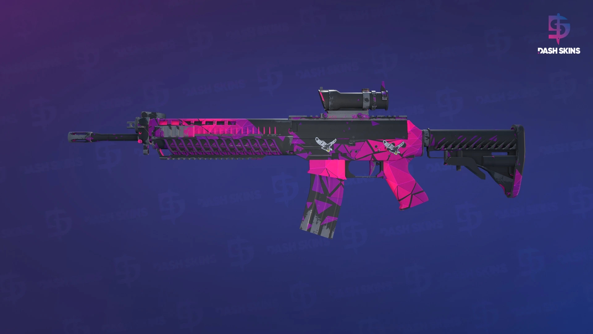 SG 553 | Pulse (Minimal Wear) Screenshot Playside