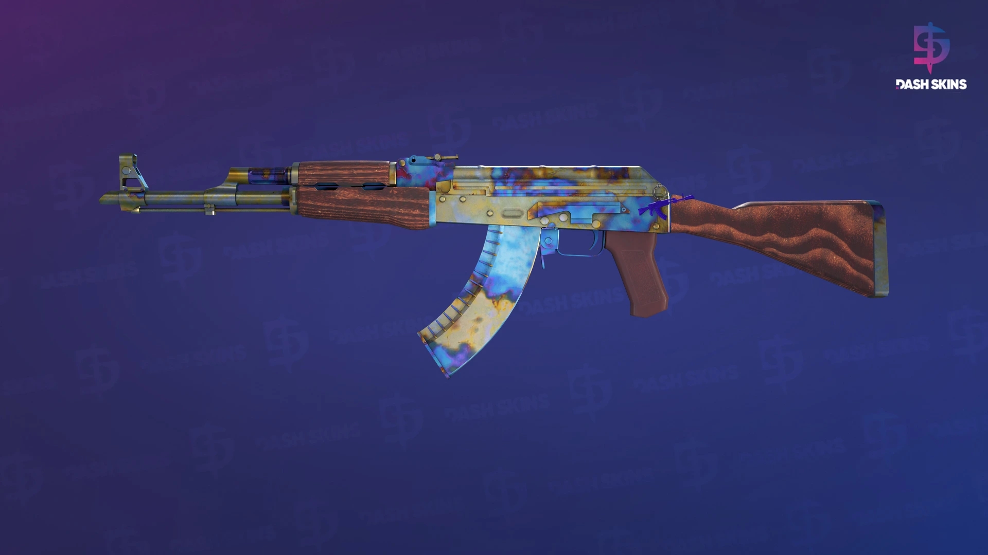 AK-47 | Case Hardened (Minimal Wear) Screenshot Playside