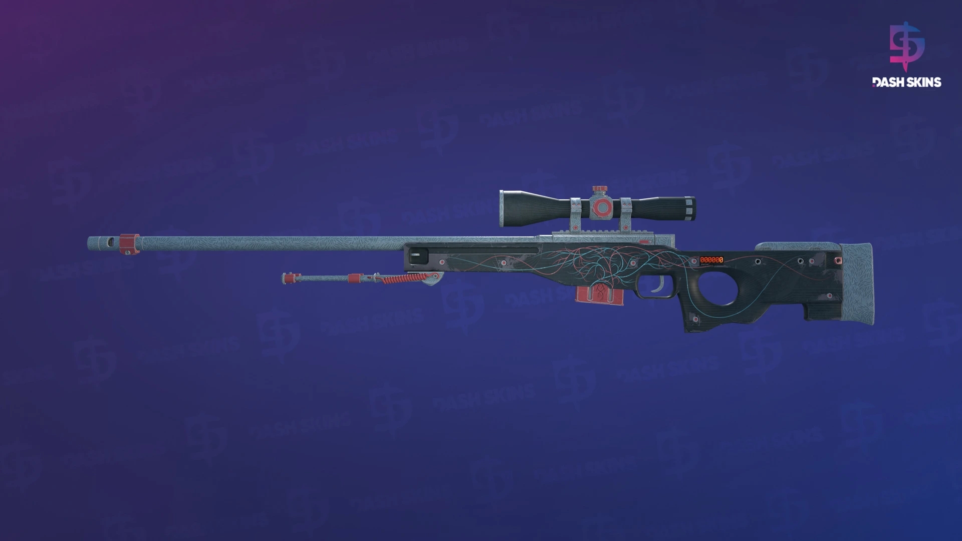 StatTrak™ AWP | Capillary (Field-Tested) Screenshot Playside