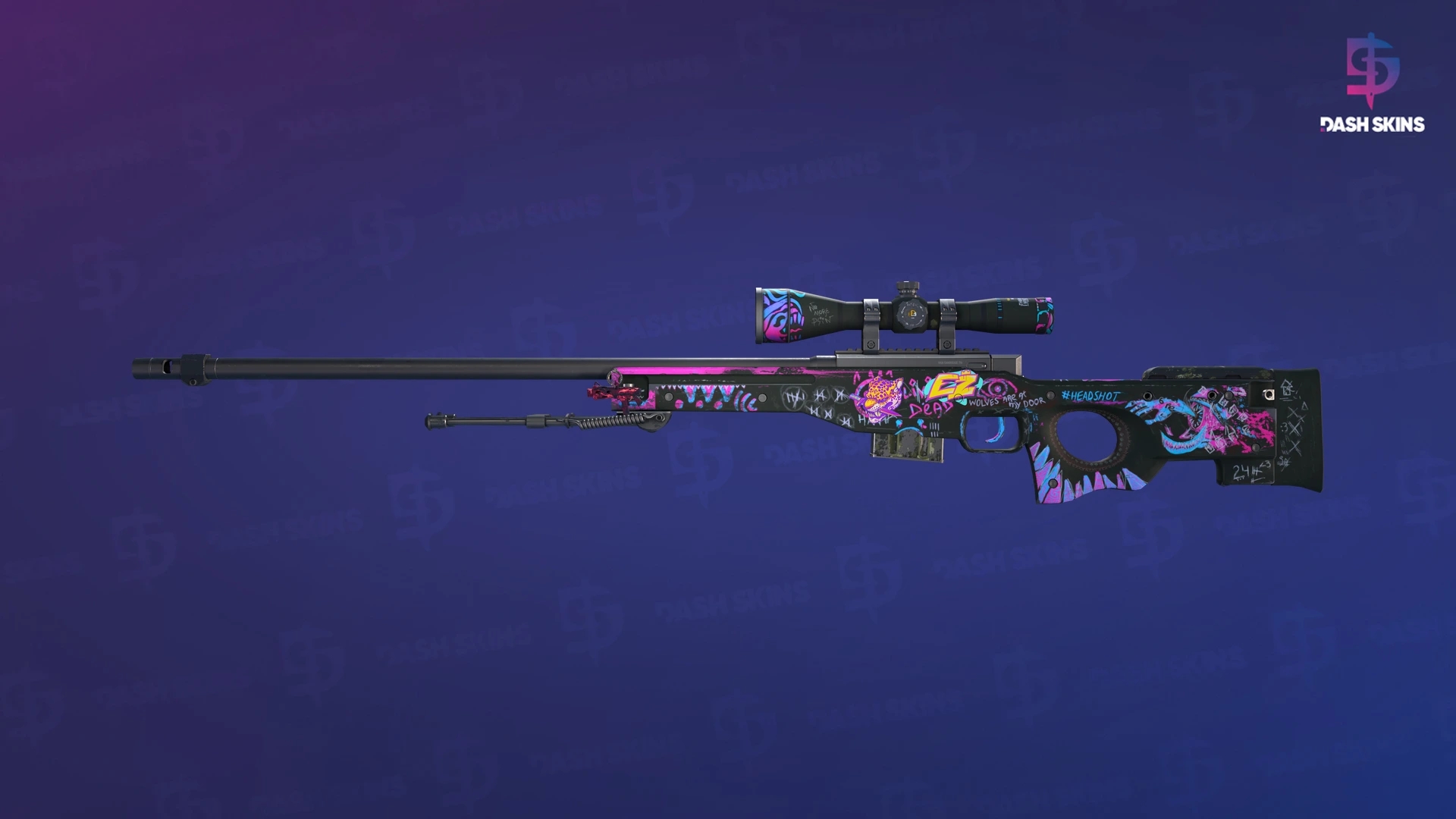AWP | Fever Dream (Minimal Wear) Screenshot Playside