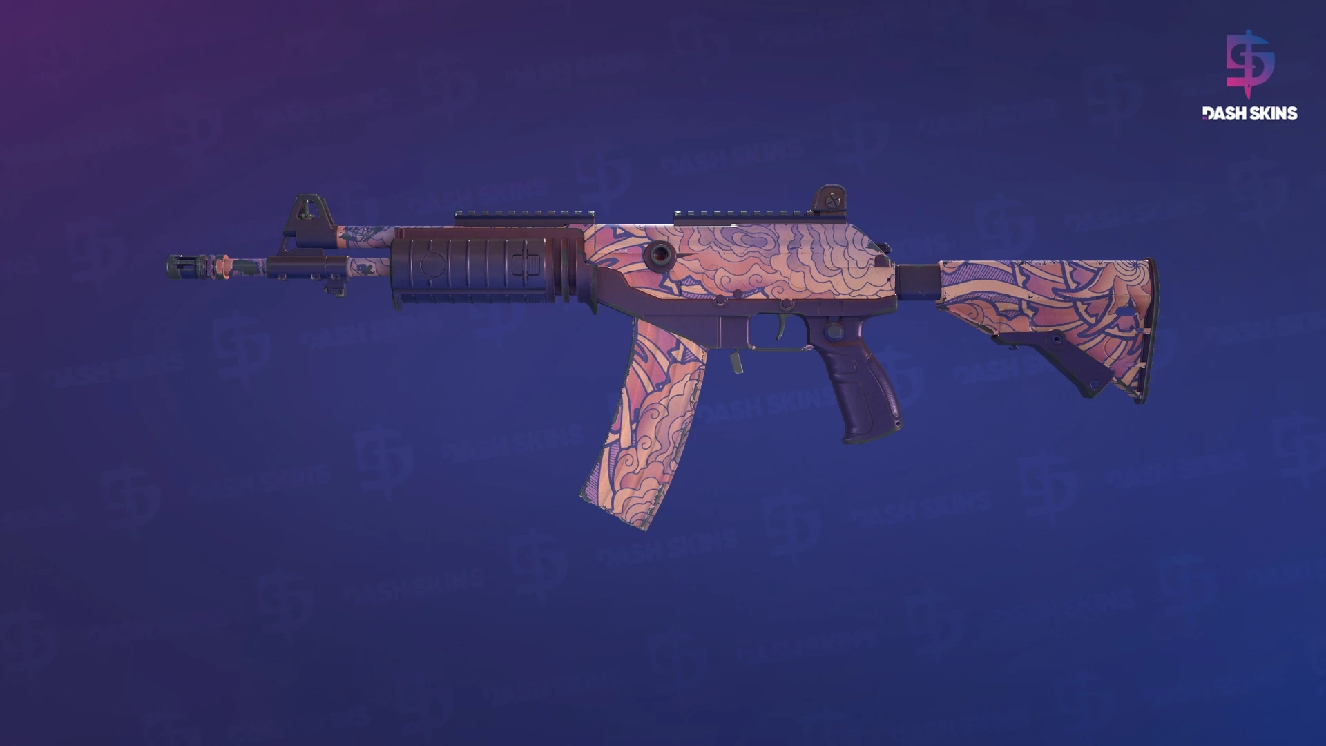 Galil AR | Sky Mandala (Minimal Wear) Screenshot Playside