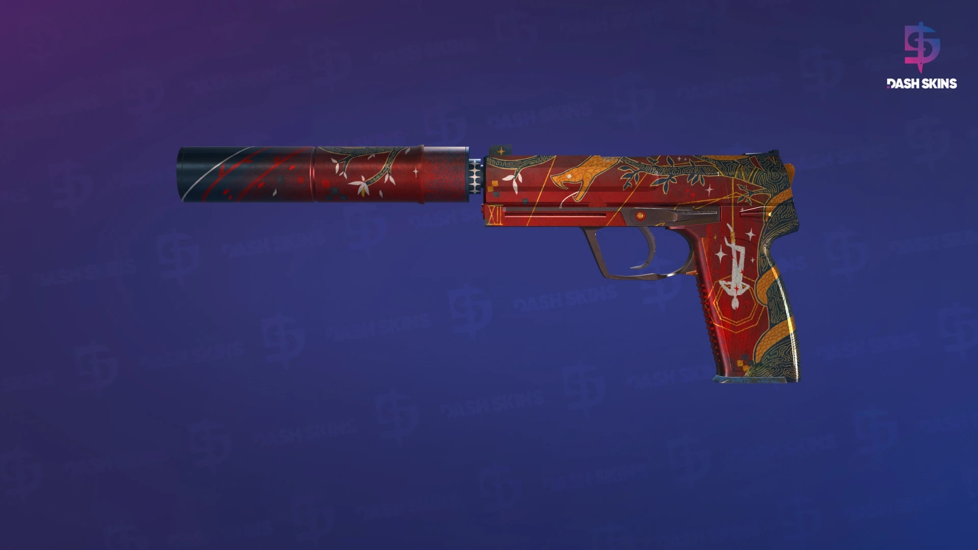 USP-S | The Traitor (Well-Worn) Screenshot Playside