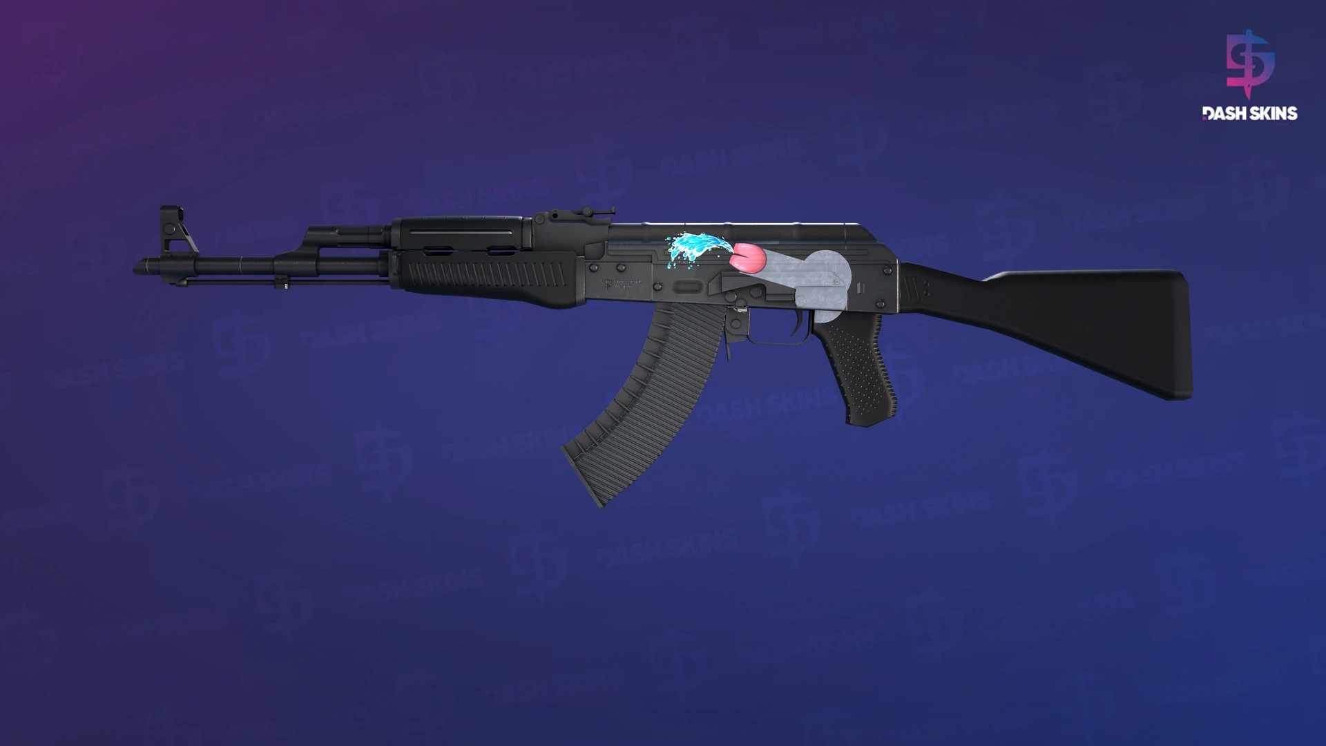 AK-47 | Slate (Minimal Wear) Screenshot Playside