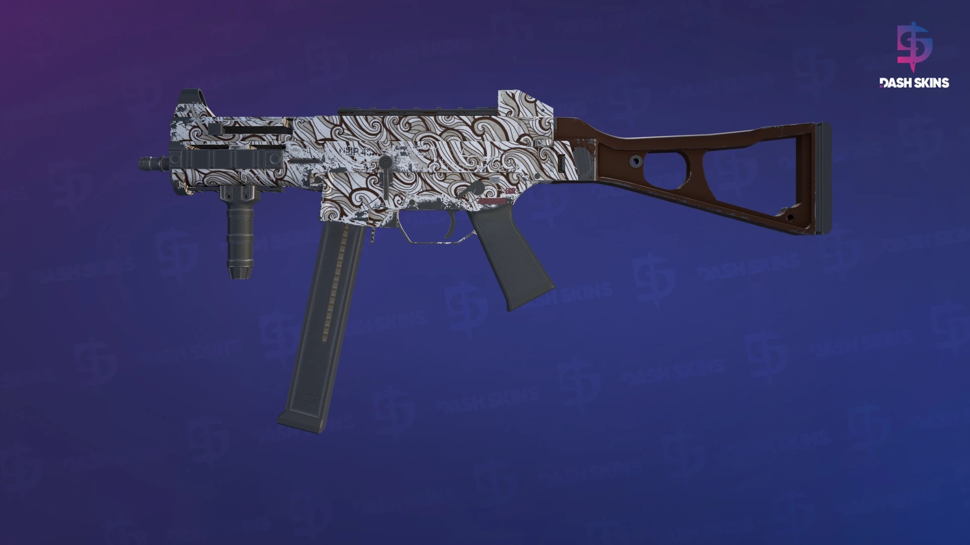 UMP-45 | Gunsmoke (Field-Tested) Screenshot Playside