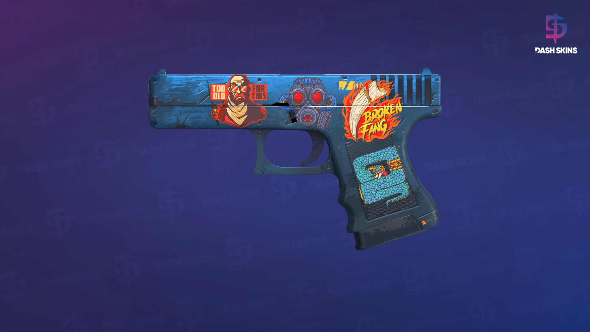 Glock-18 | Off World (Minimal Wear) Screenshot Playside