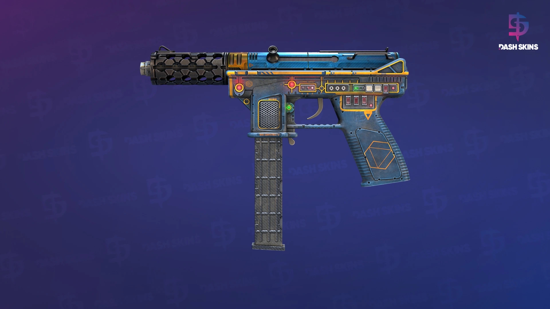 Tec-9 | Remote Control (Minimal Wear) Screenshot Playside