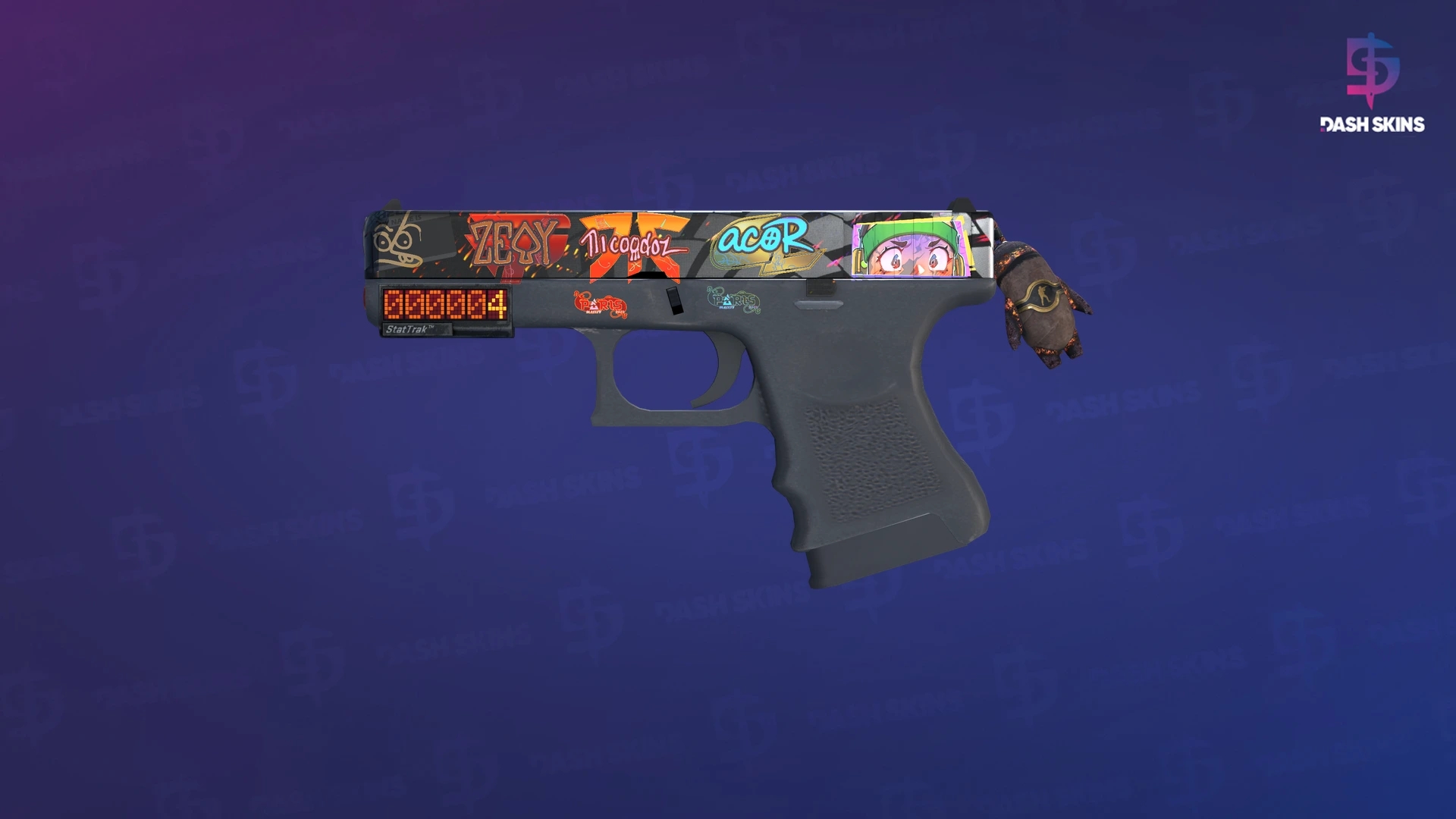 StatTrak™ Glock-18 | Grinder (Field-Tested) Screenshot Playside