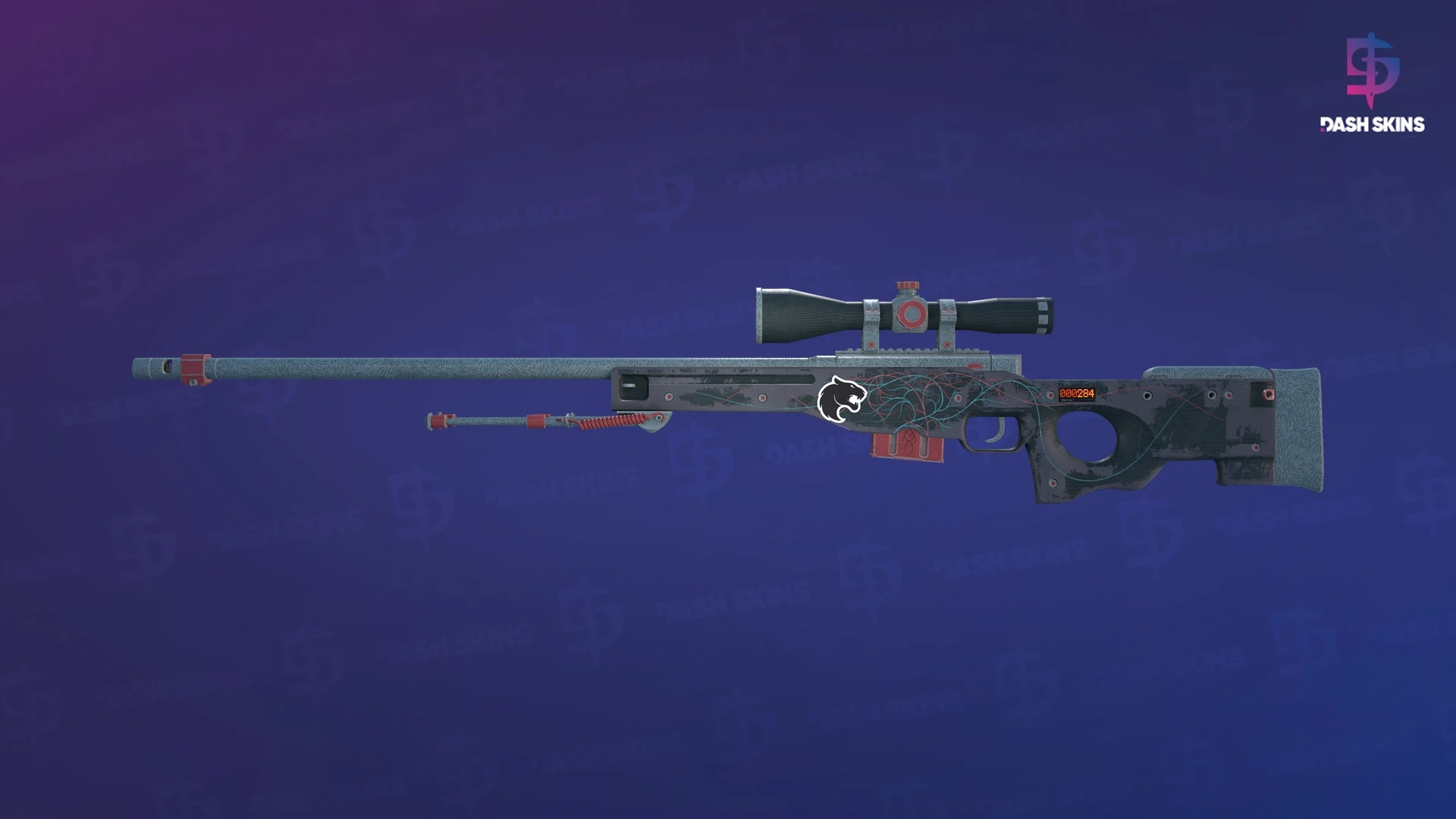 StatTrak™ AWP | Capillary (Battle-Scarred) Screenshot Playside