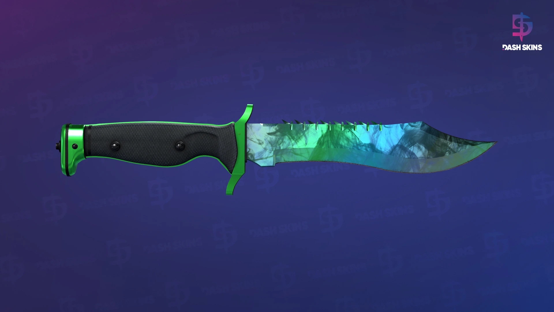 ★ Bowie Knife | Gamma Doppler (Factory New) - Phase 3 Screenshot Playside