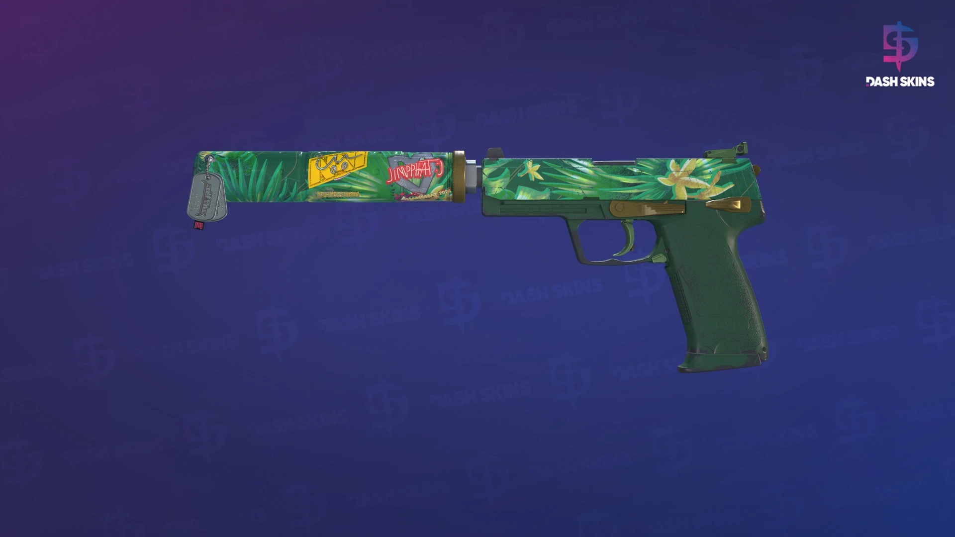 USP-S | Tropical Breeze (Field-Tested) Screenshot Playside