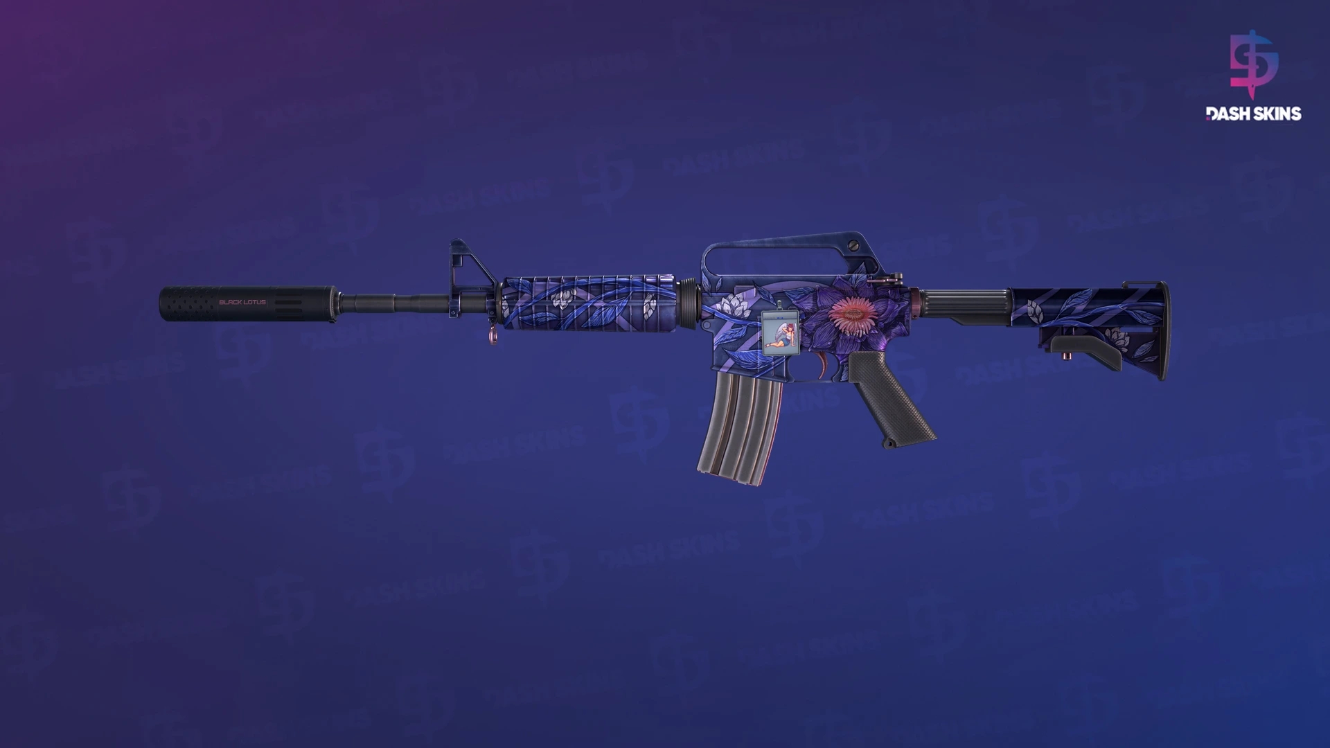 M4A1-S | Black Lotus (Field-Tested) Screenshot Playside