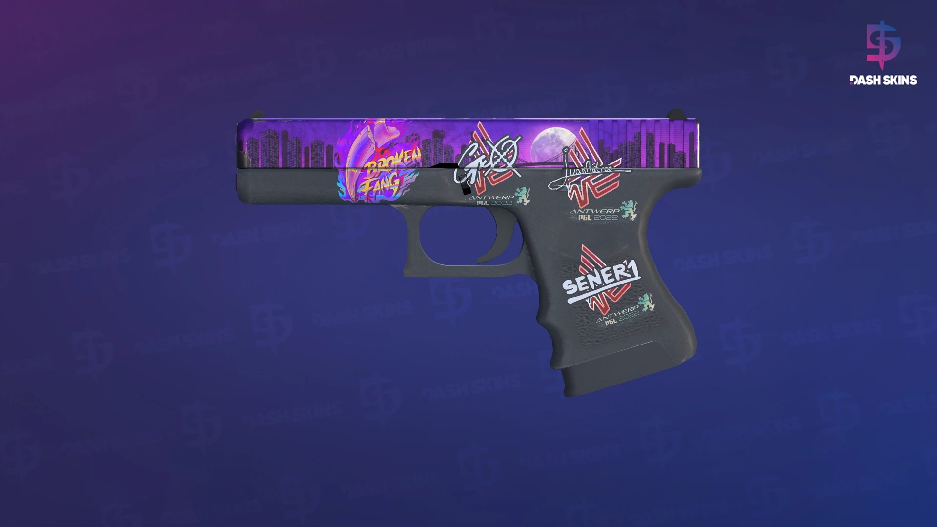 Glock-18 | Moonrise (Field-Tested) Screenshot Playside