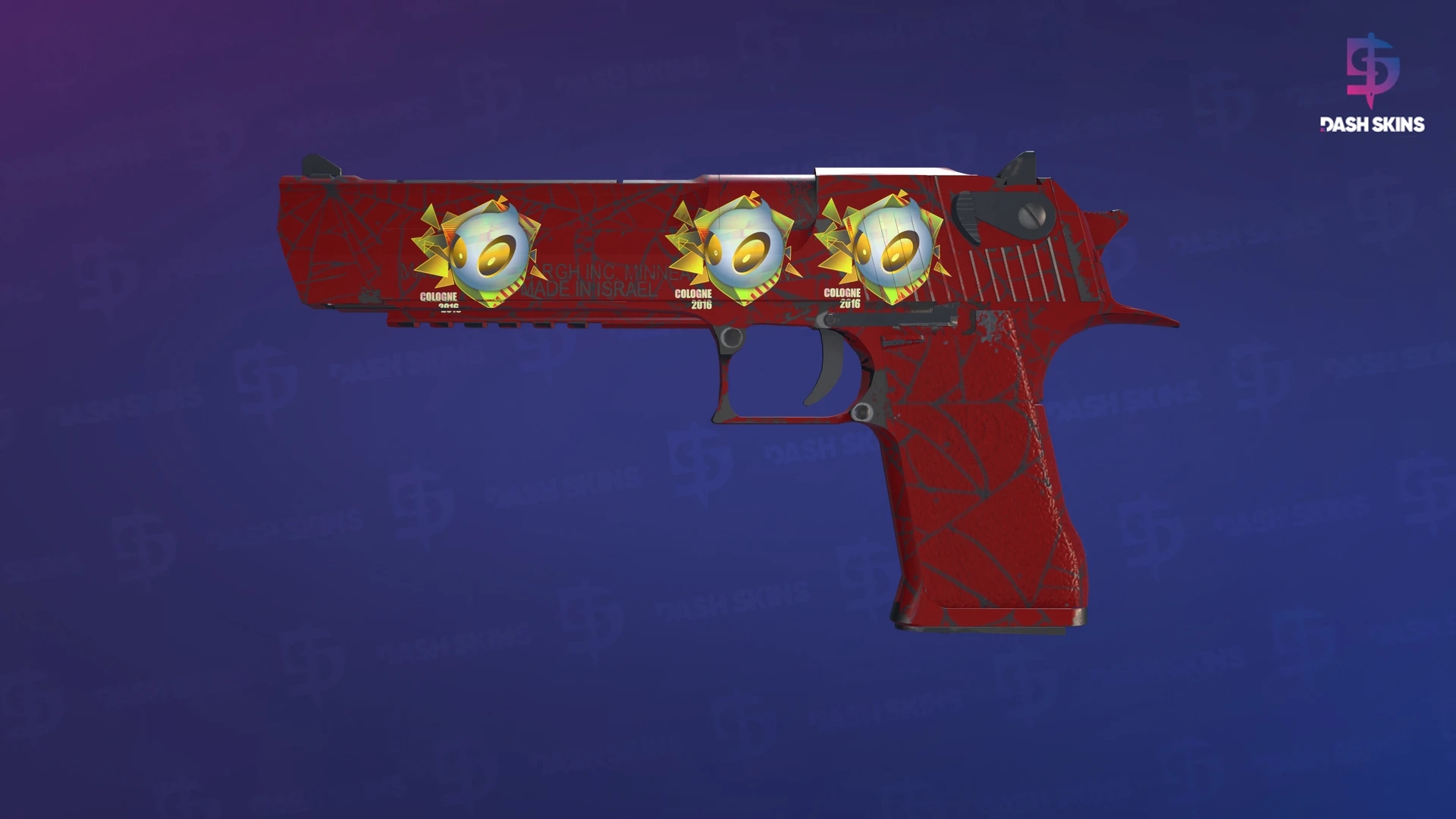 Desert Eagle | Crimson Web (Minimal Wear) Screenshot Playside