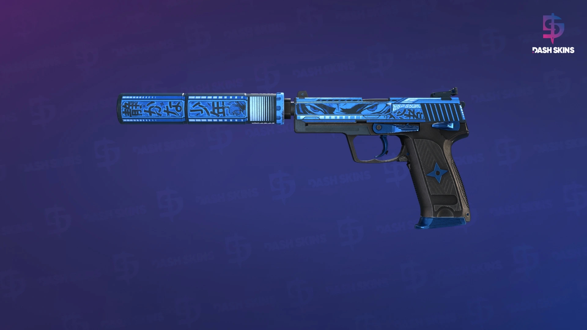 USP-S | Silent Shot (Well-Worn) Screenshot Playside