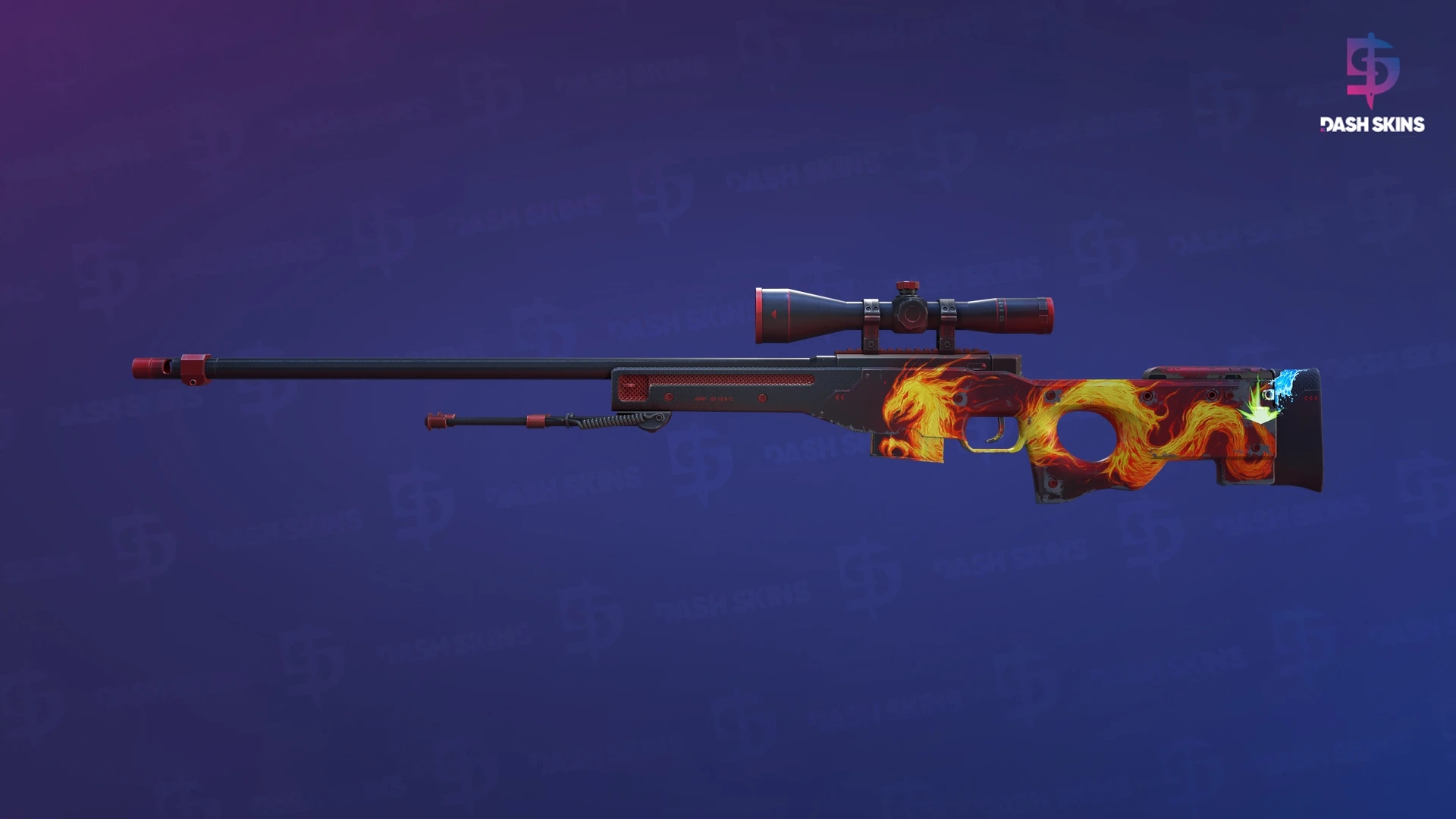 AWP | Wildfire (Field-Tested) Screenshot Playside