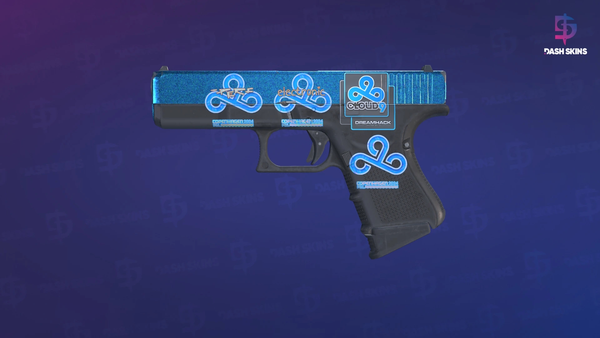 Glock-18 | Twilight Galaxy (Field-Tested) Screenshot Playside