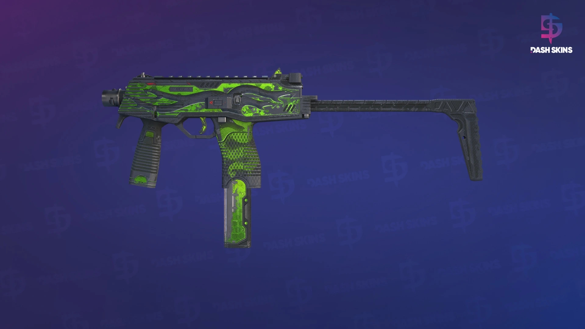 MP9 | Hydra (Battle-Scarred) Screenshot Playside