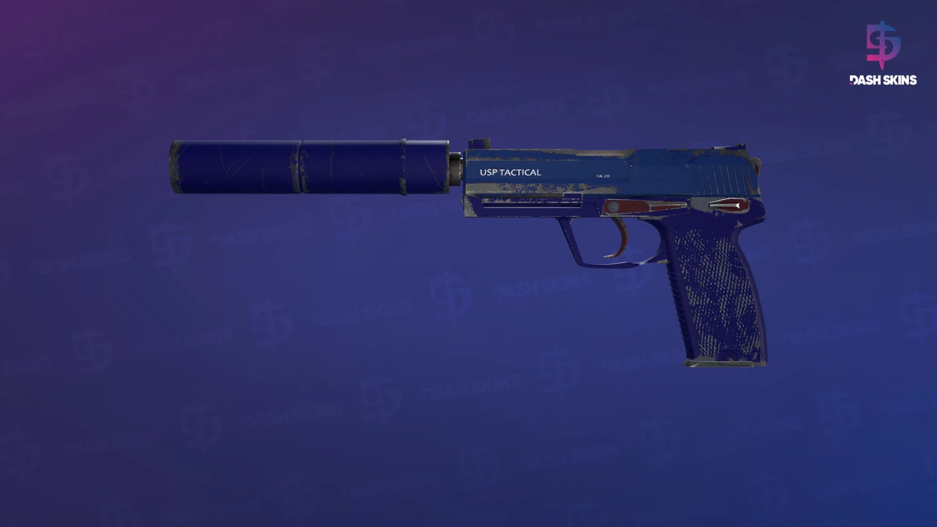 USP-S | Royal Blue (Field-Tested) Screenshot Playside