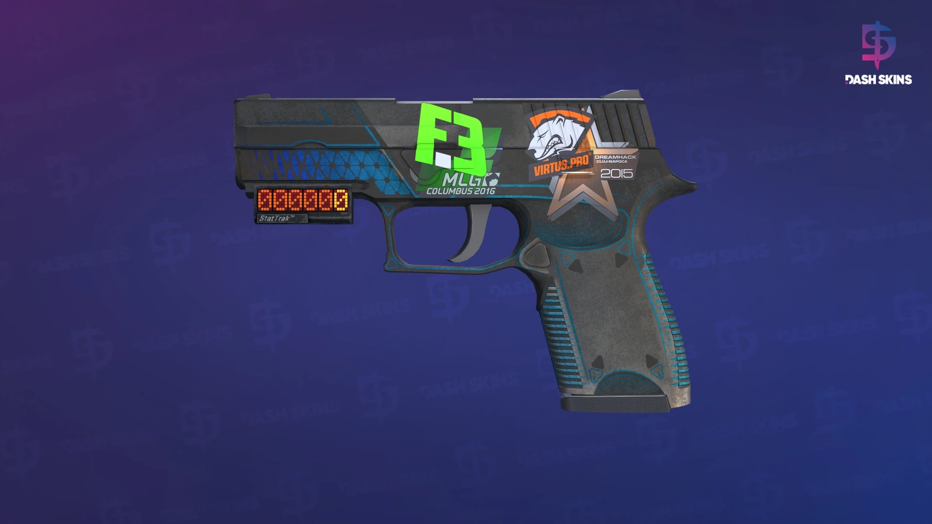 StatTrak™ P250 | Valence (Battle-Scarred) Screenshot Playside