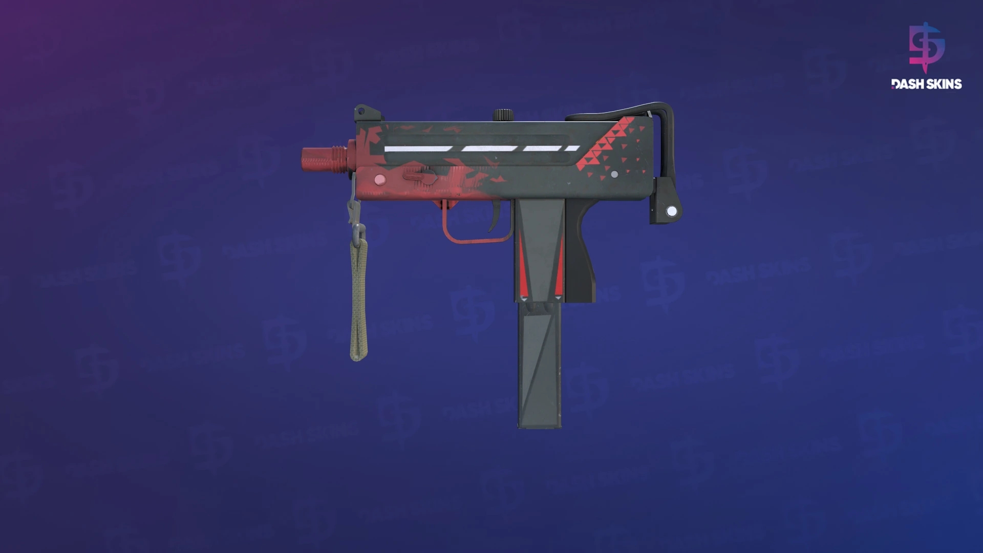 MAC-10 | Tatter (Minimal Wear) Screenshot Playside